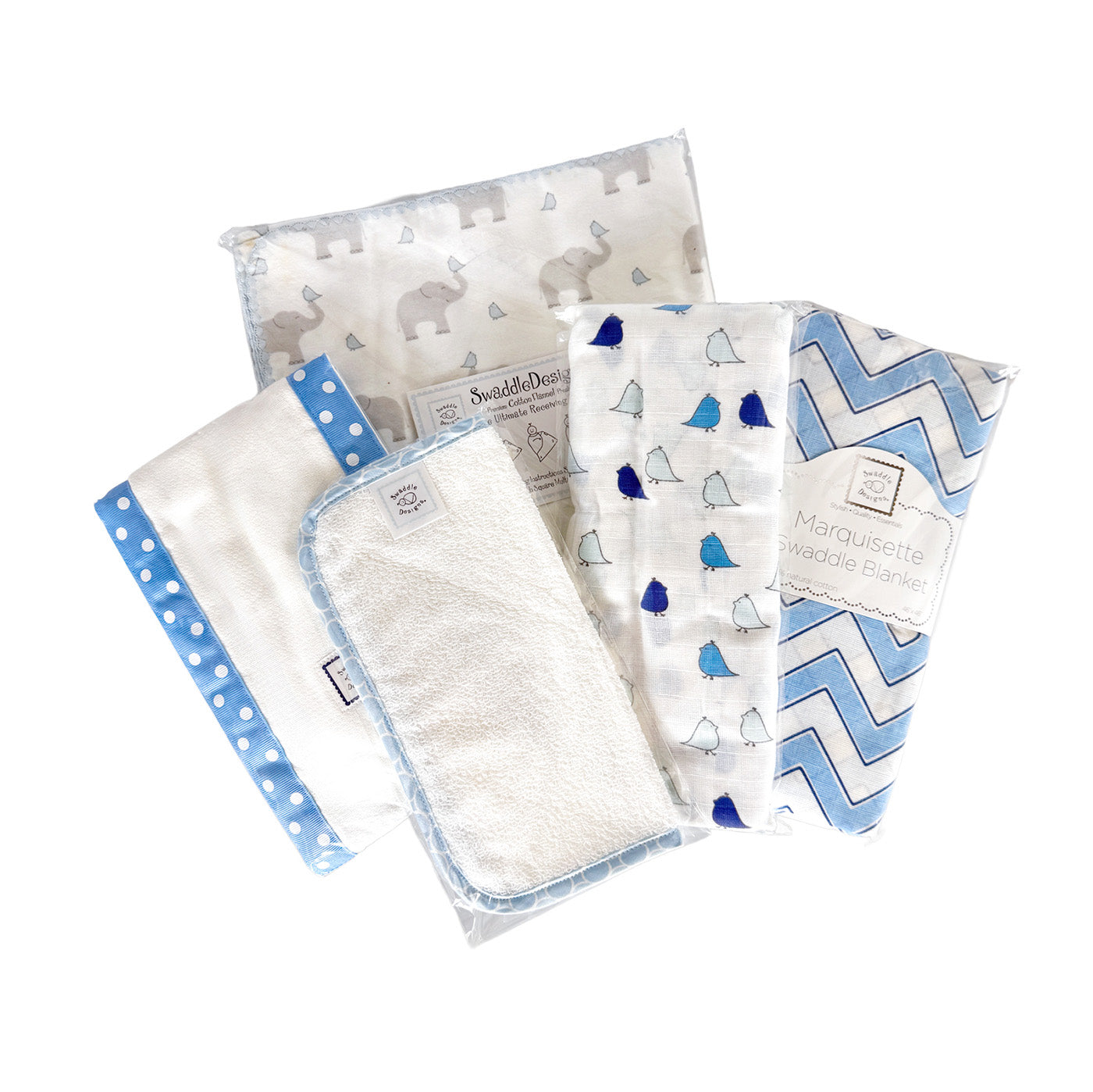 Babies Sleep Better® Swaddles & Burpies Gift Set BL009