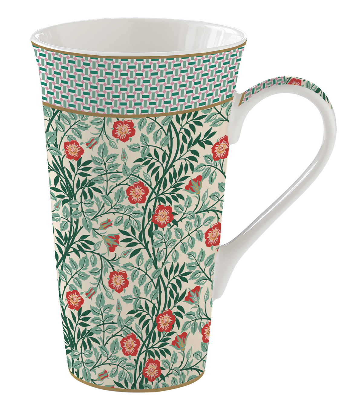 Floral Fantasy Porcelain Mug