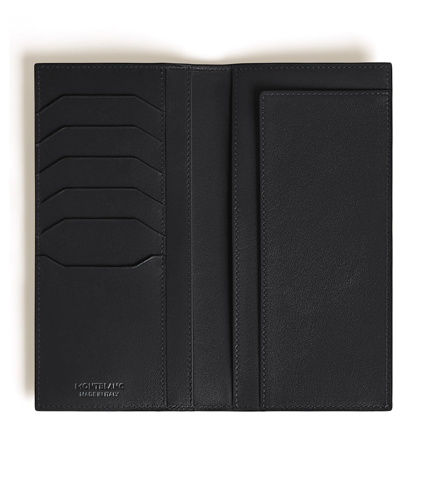 Long Wallet 6cc in Meisterstück Leather Black