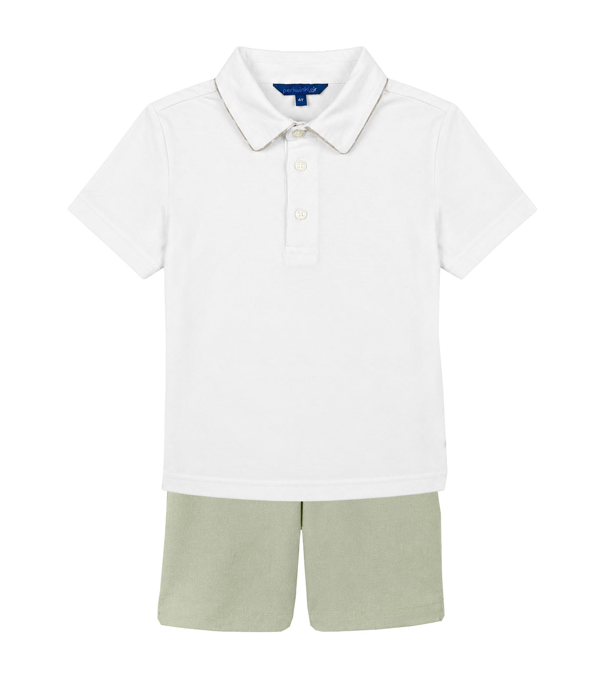 Pascal Boys Top and Shorts Set Green