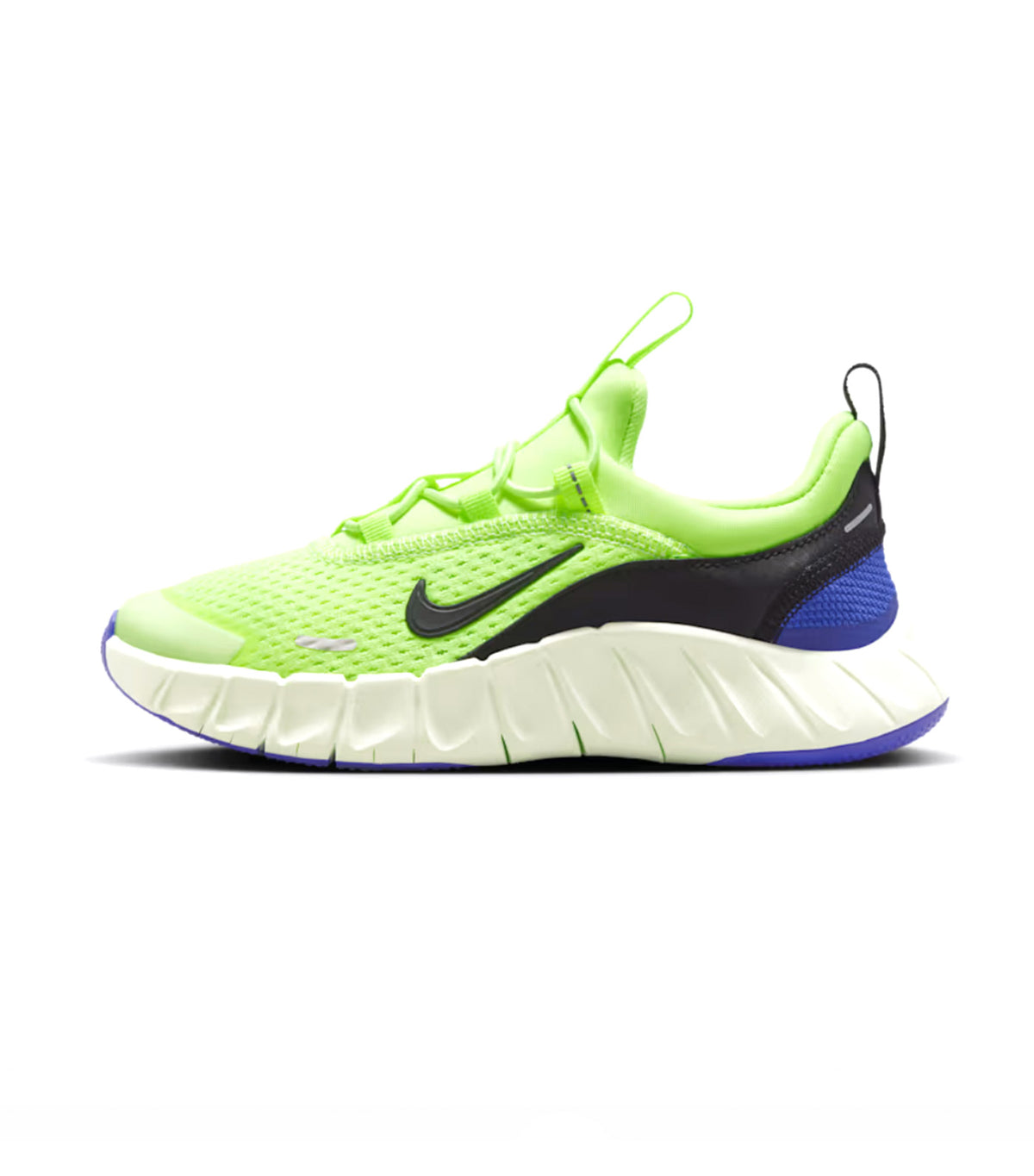 Free Ride Younger Kids' Running Shoes Volt Tint/Black Spruce/Lapis/Volt Ice