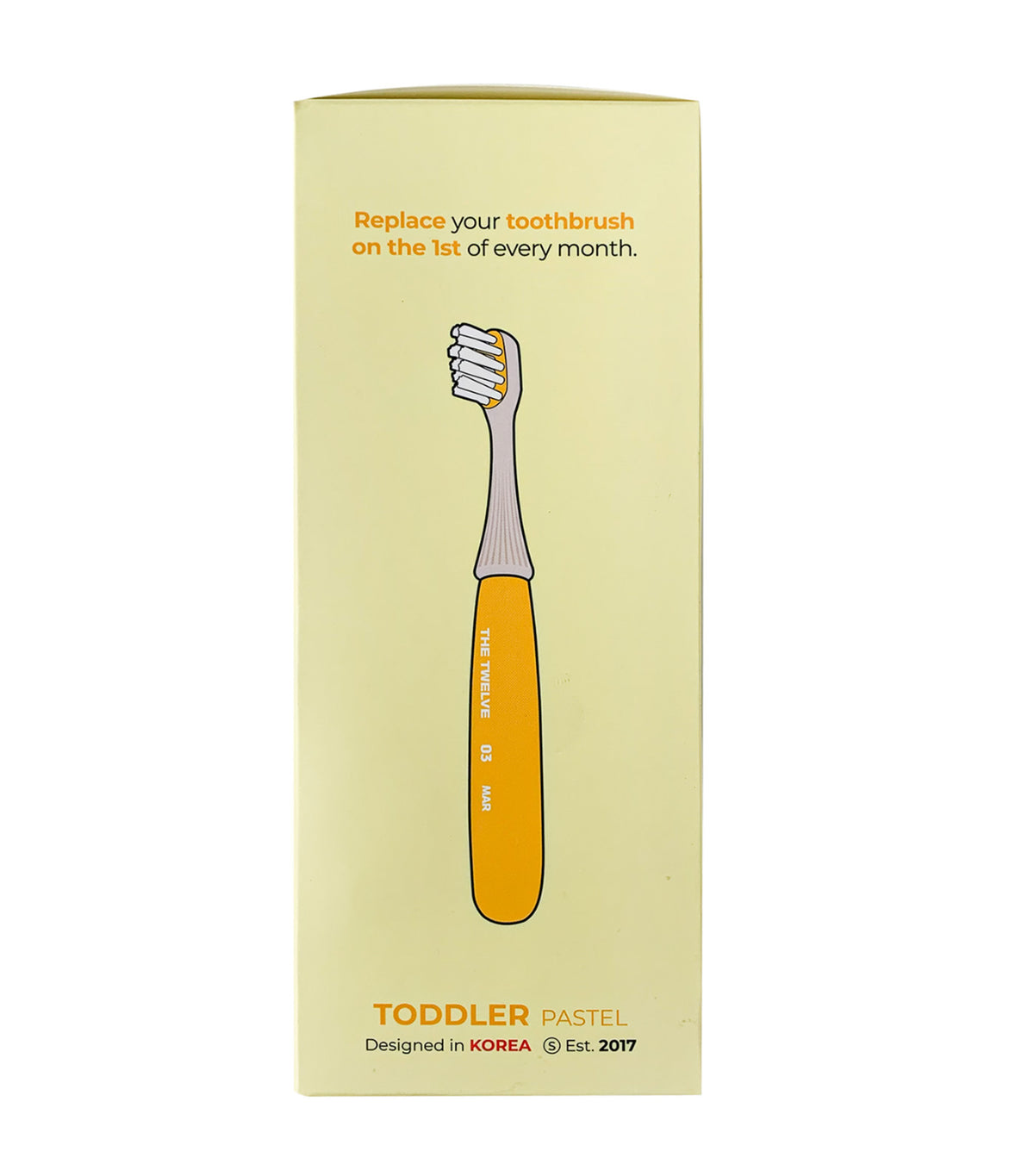 Toddler Toothbrush Set Pastel