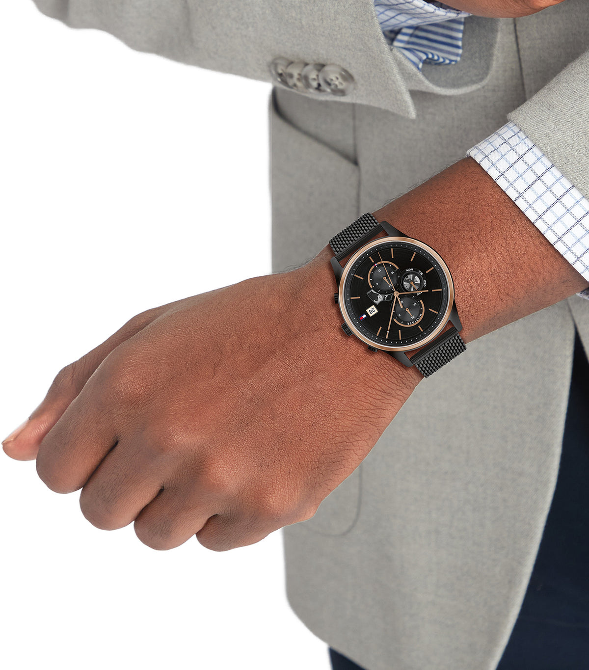 Weston 1710505 Steel Watch Black