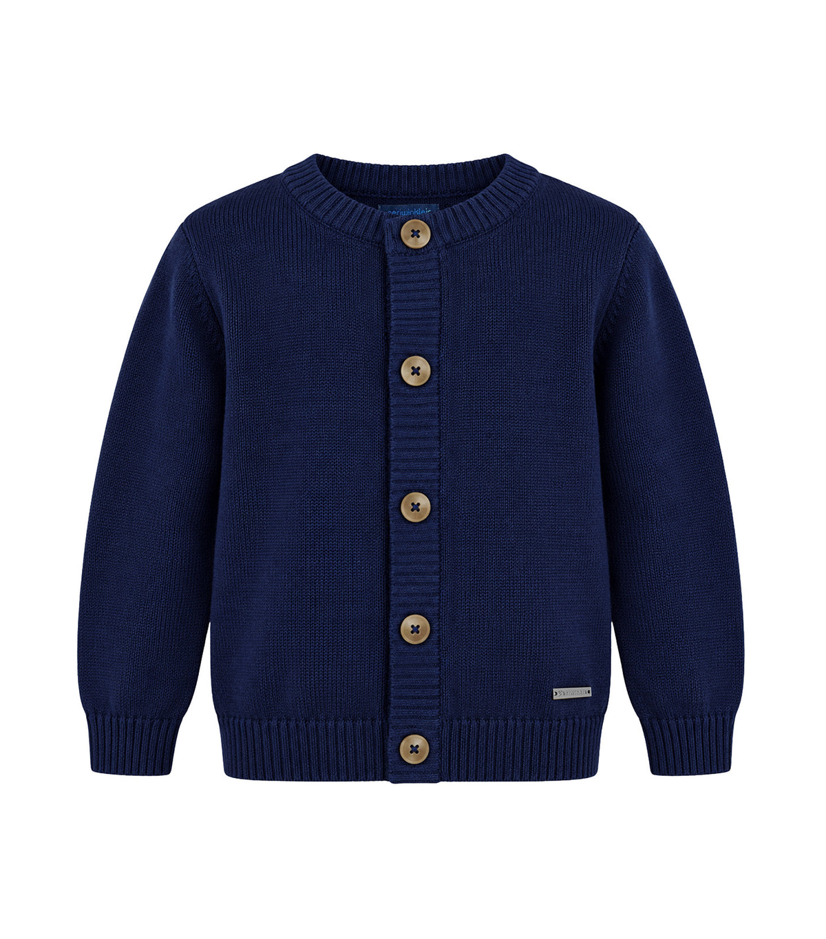 Devin Boys Knitted Cardigan Navy
