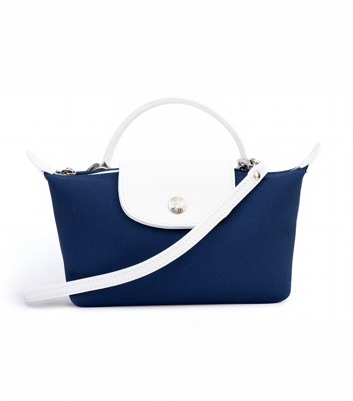 Longchamp x Rustan's 75th Anniversary Le Pliage® XS Pouch Navy