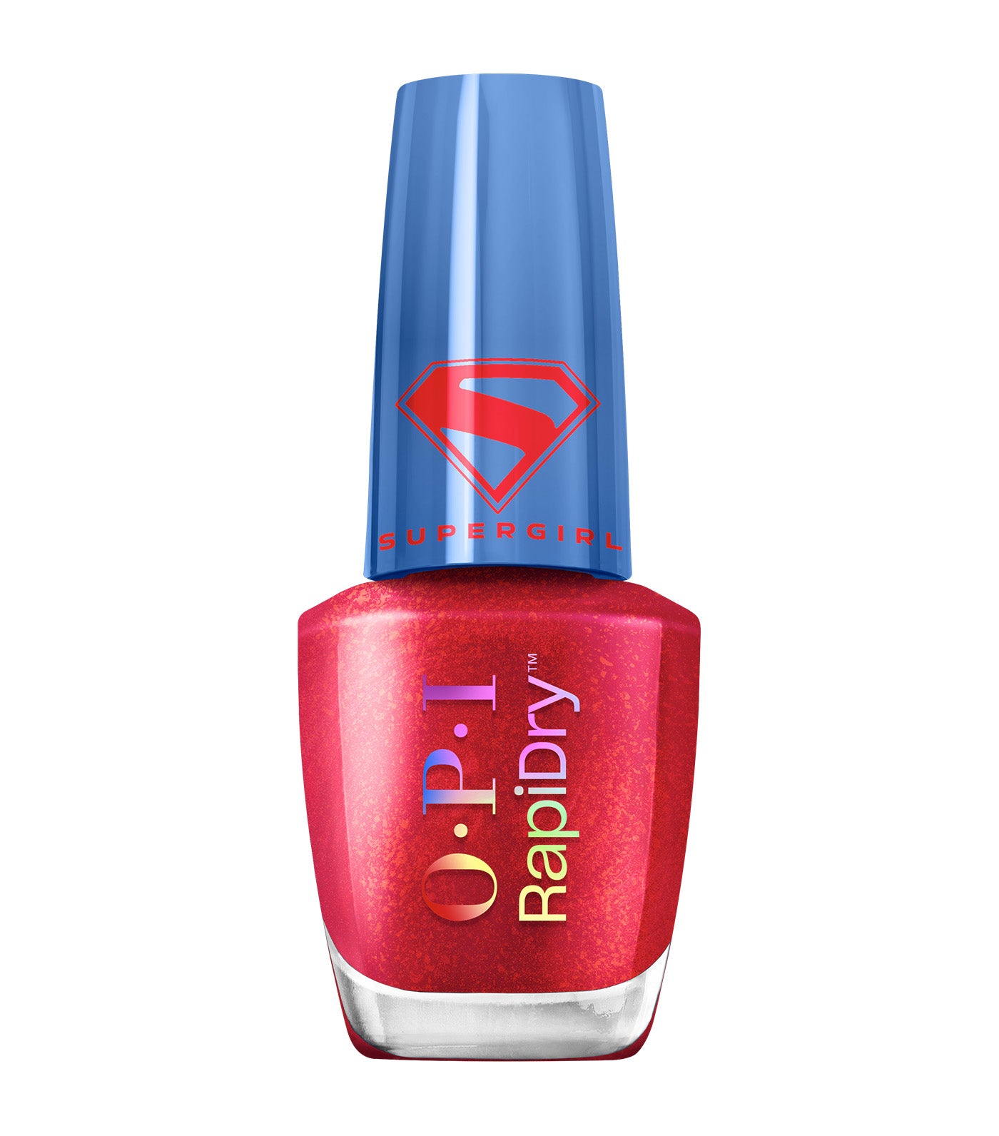 RapiDry™ Quick-Dry Nail Polish OPI x Supergirl Collection Battle Red-y