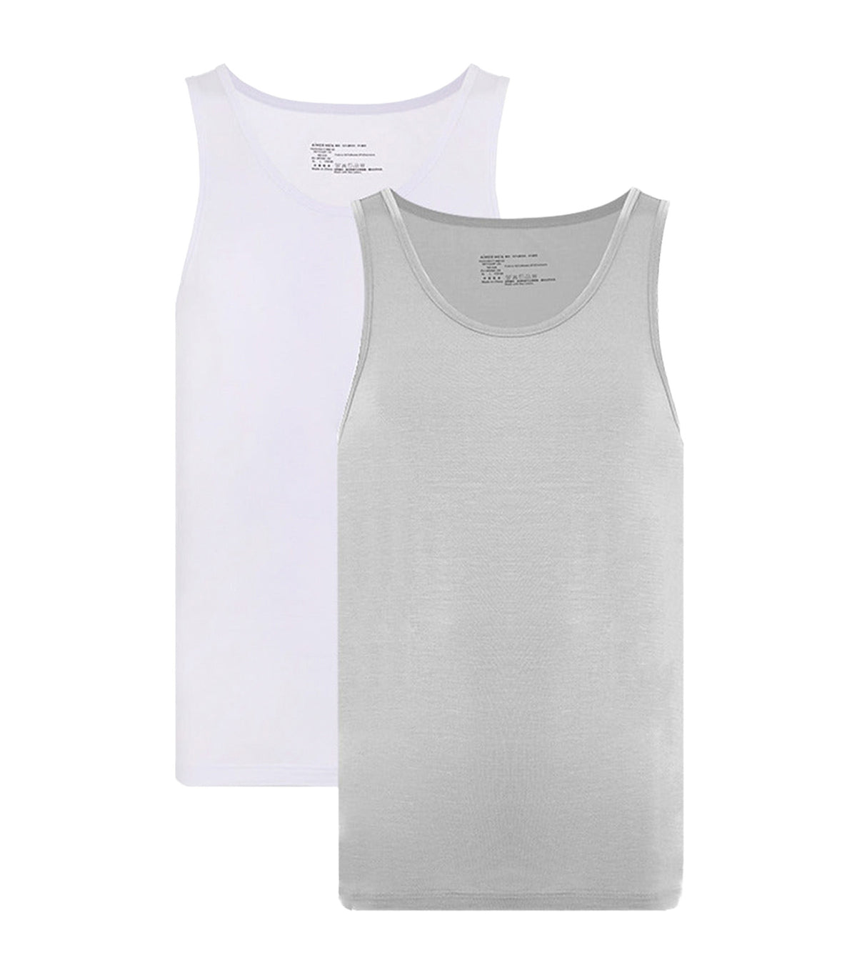 2-Pack Modal Soft Top White/Gray