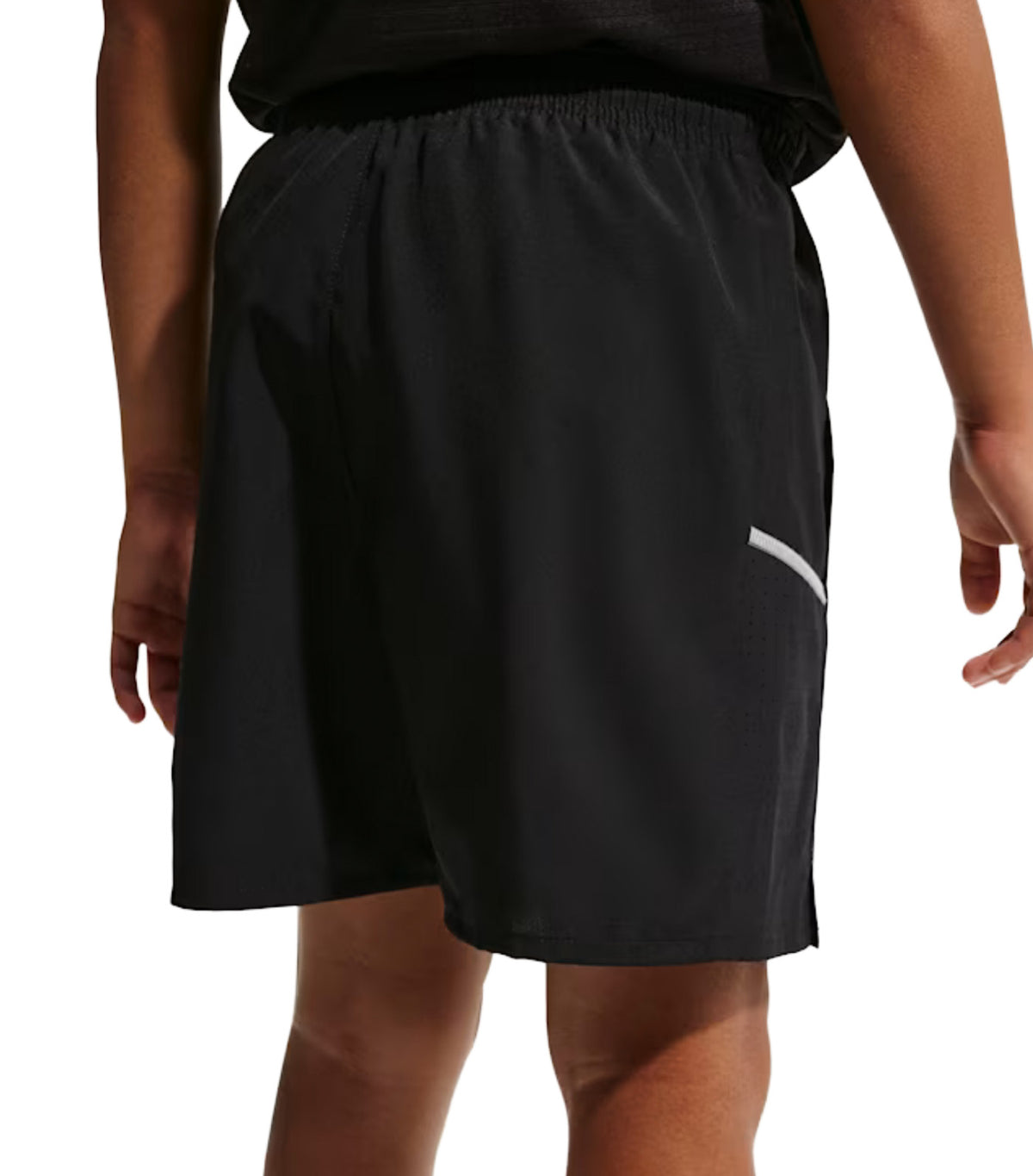 Miler Older Kids' Dri-FIT Training Shorts Black/Black