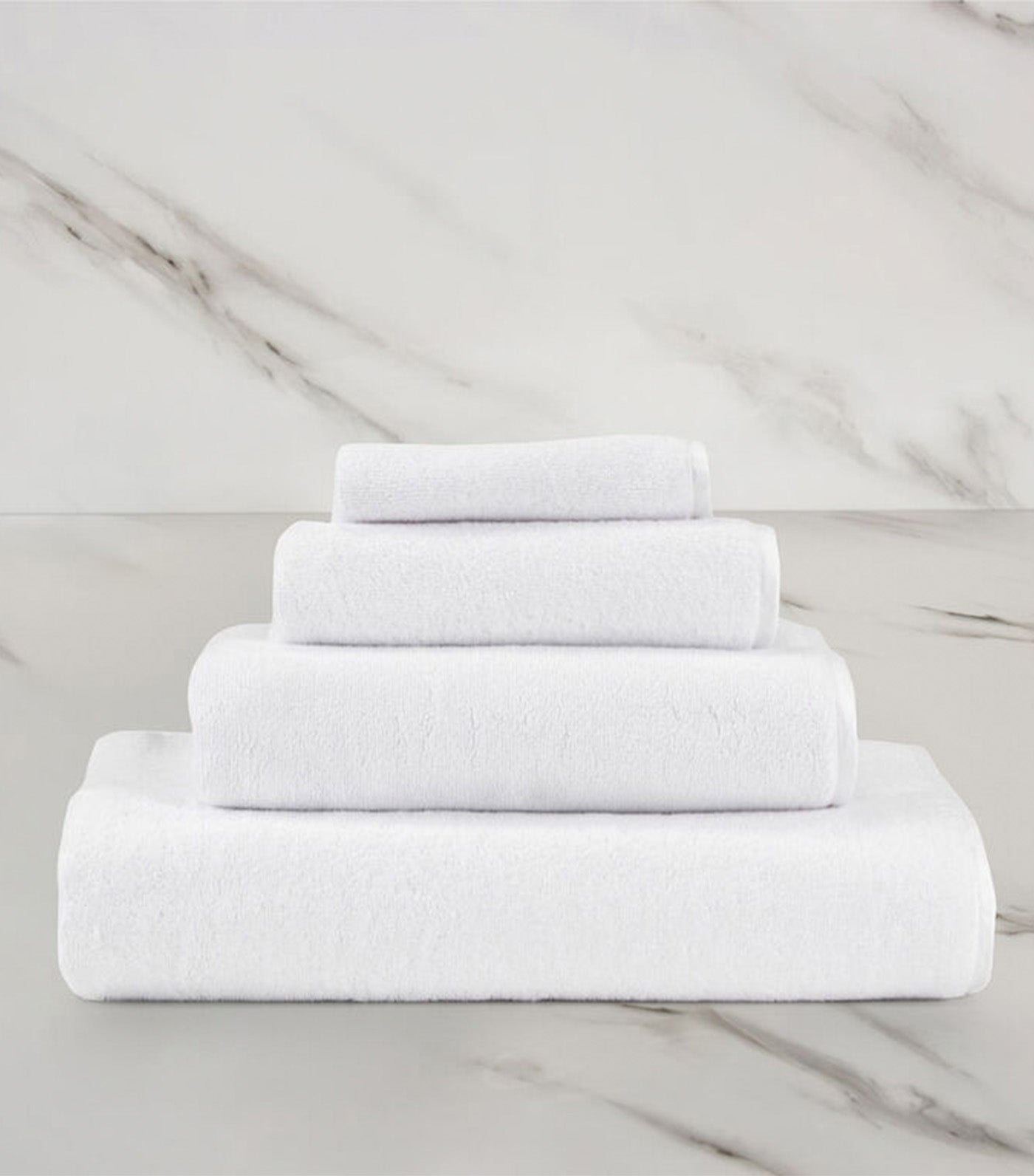 Plush Bath Mat White
