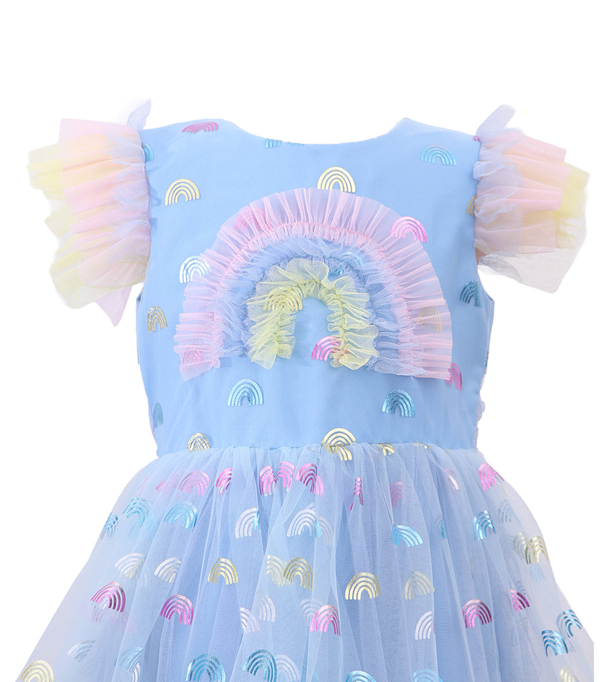 Rainbow Gown Blue