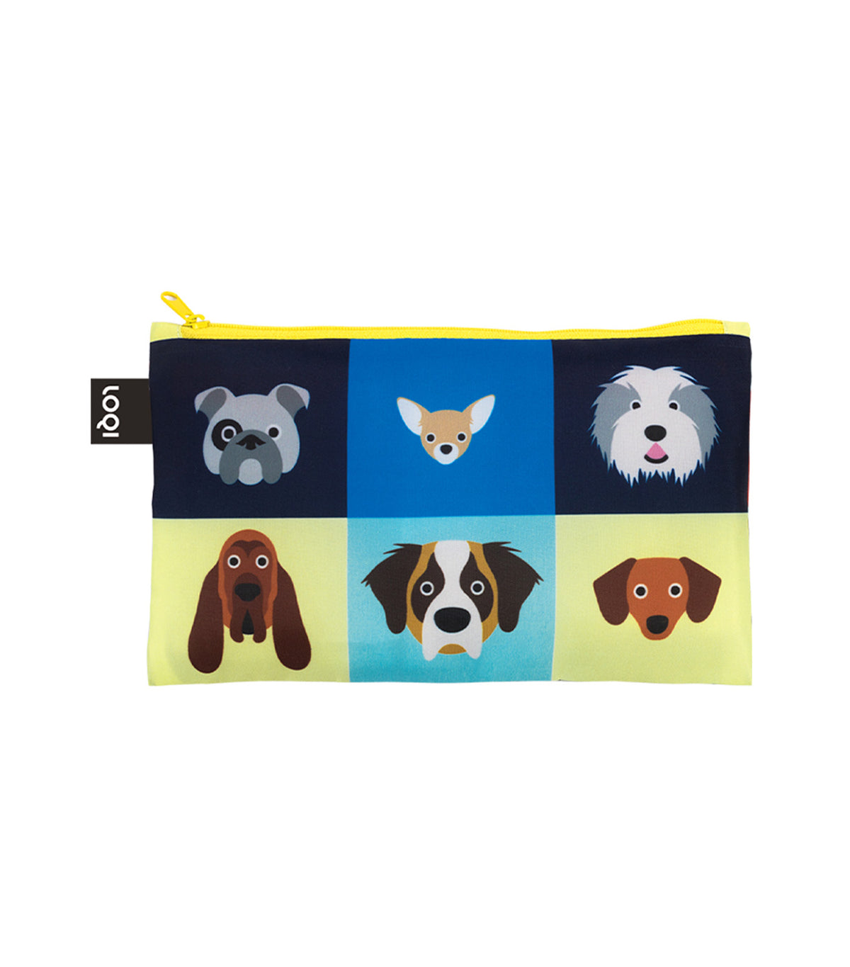 STEPHEN CHEETHAM Dogs & Cats Recycled Zip Pockets
