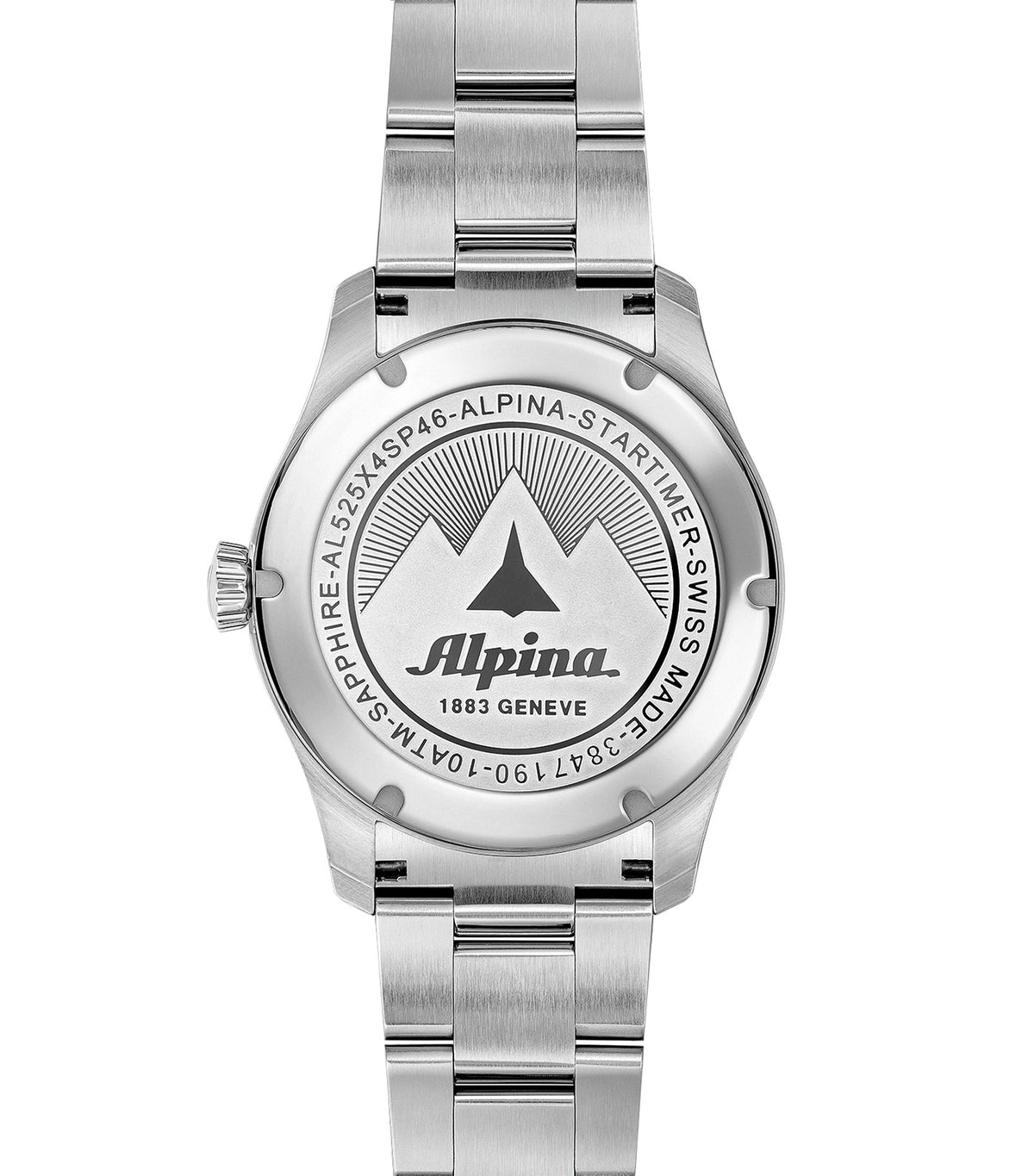 Startimer Pilot AL-525BW4S26B Silver
