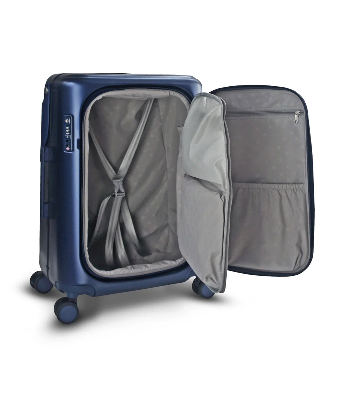 Carry-On Plus Luggage Navy Blue