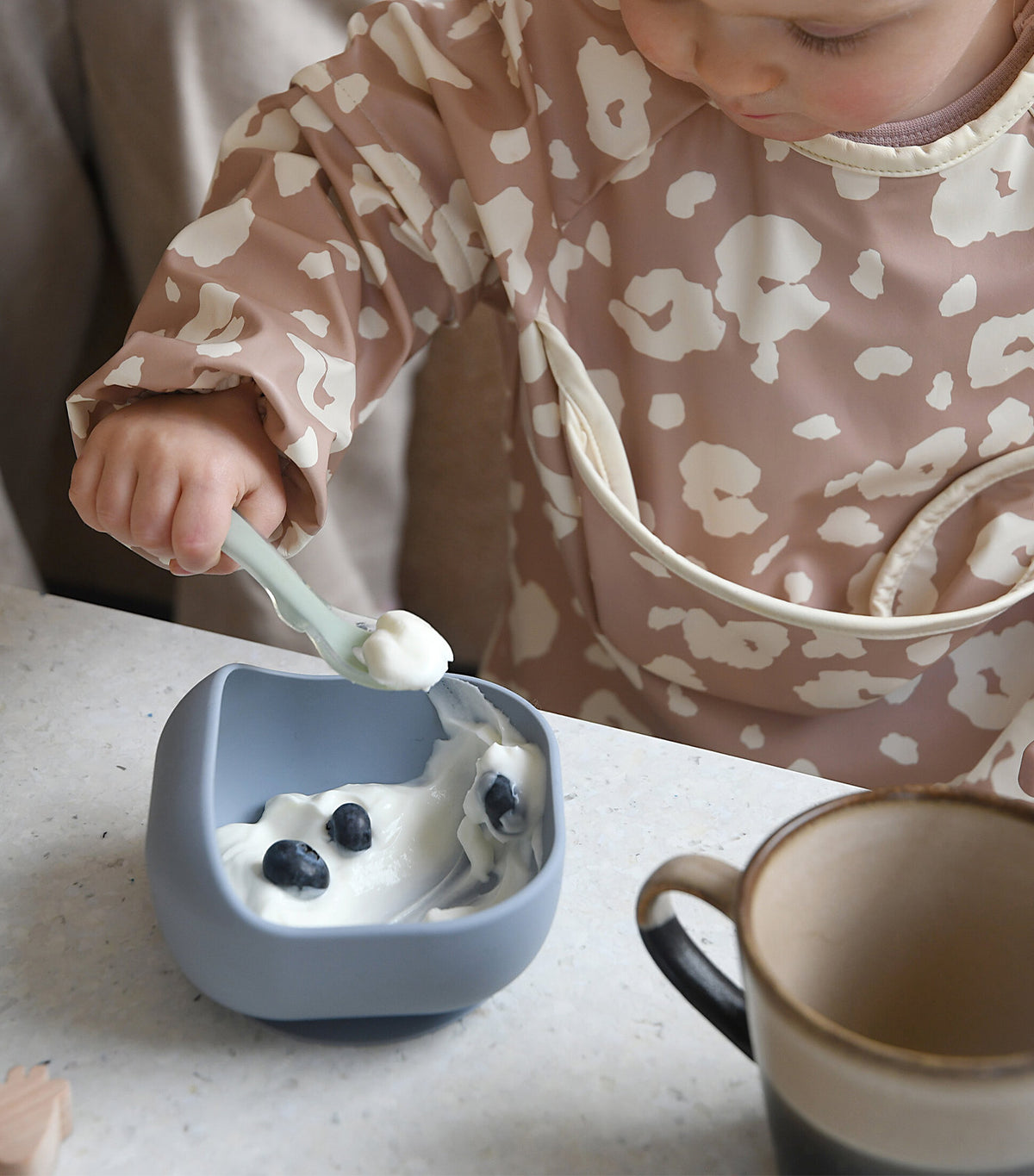 Silicone Suction Bowl Pebble