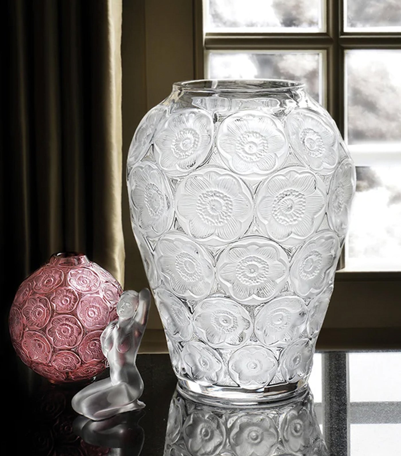 Anemones Vase Clear