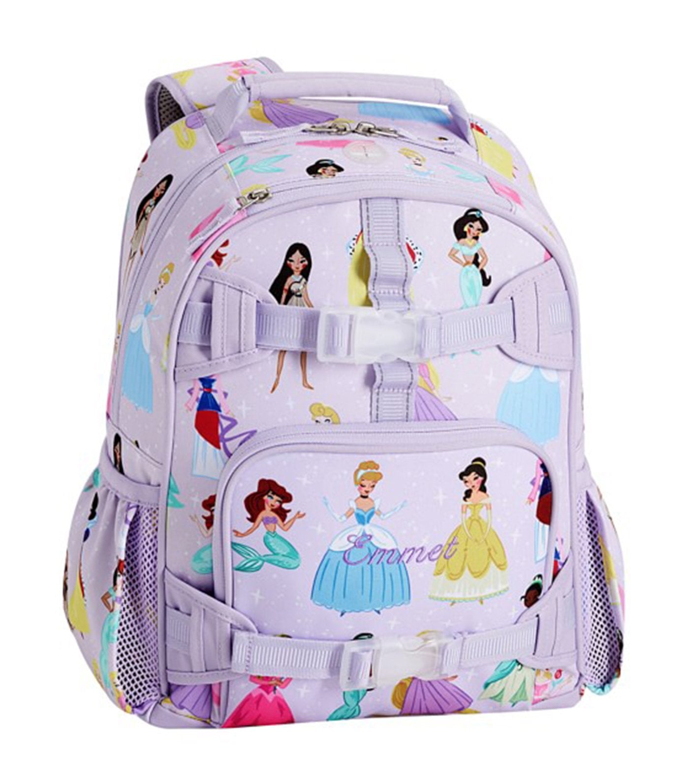 pottery barn kids mackenzie lavender disney princess backpack small