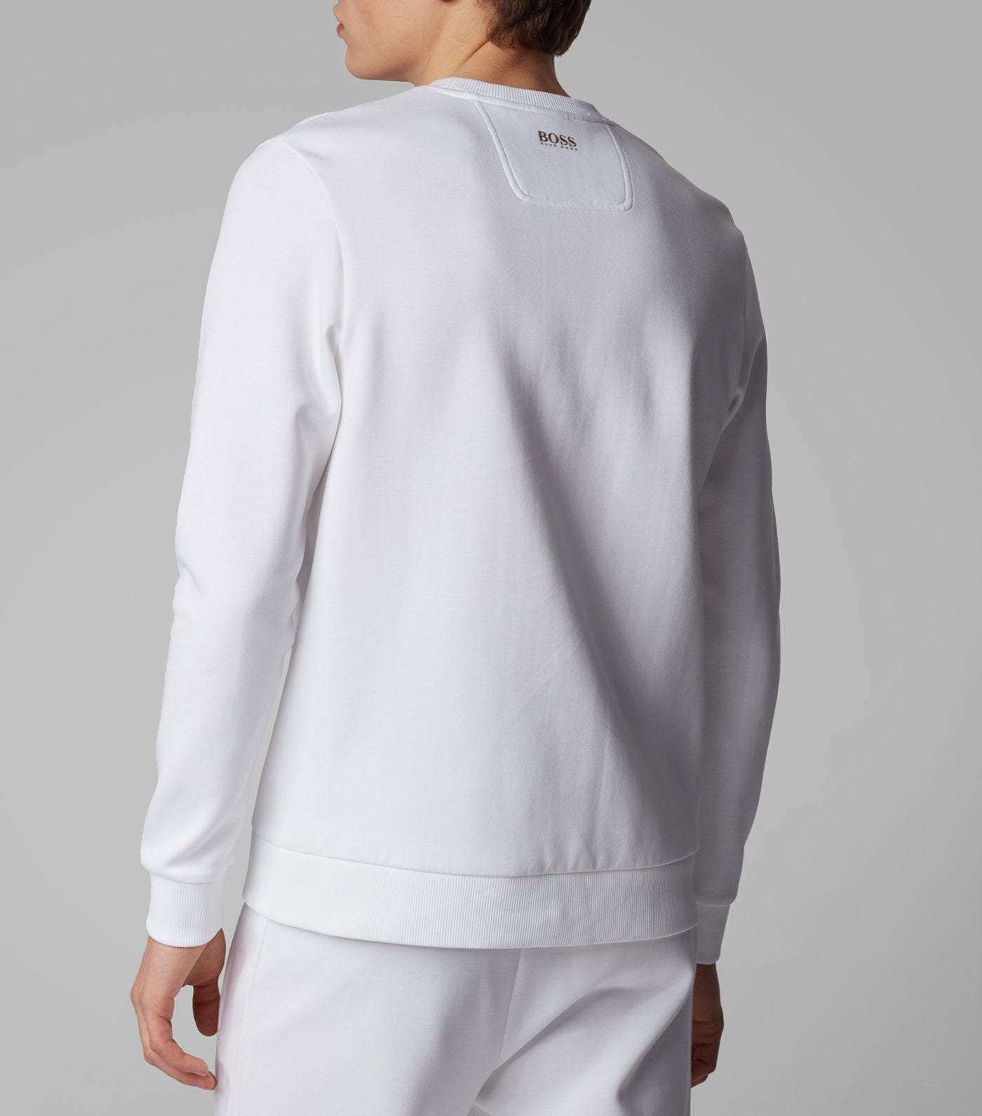 Salbo Circle Double-Faced Sweatshirt White