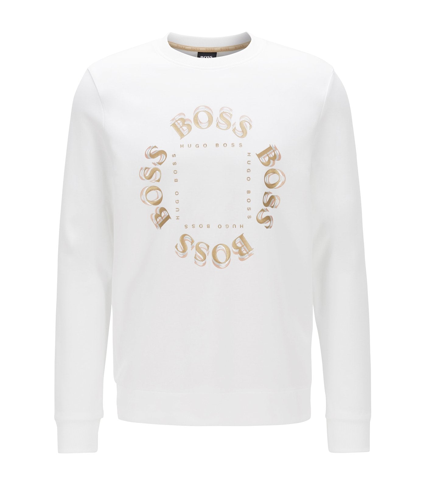 Salbo Circle Double-Faced Sweatshirt White