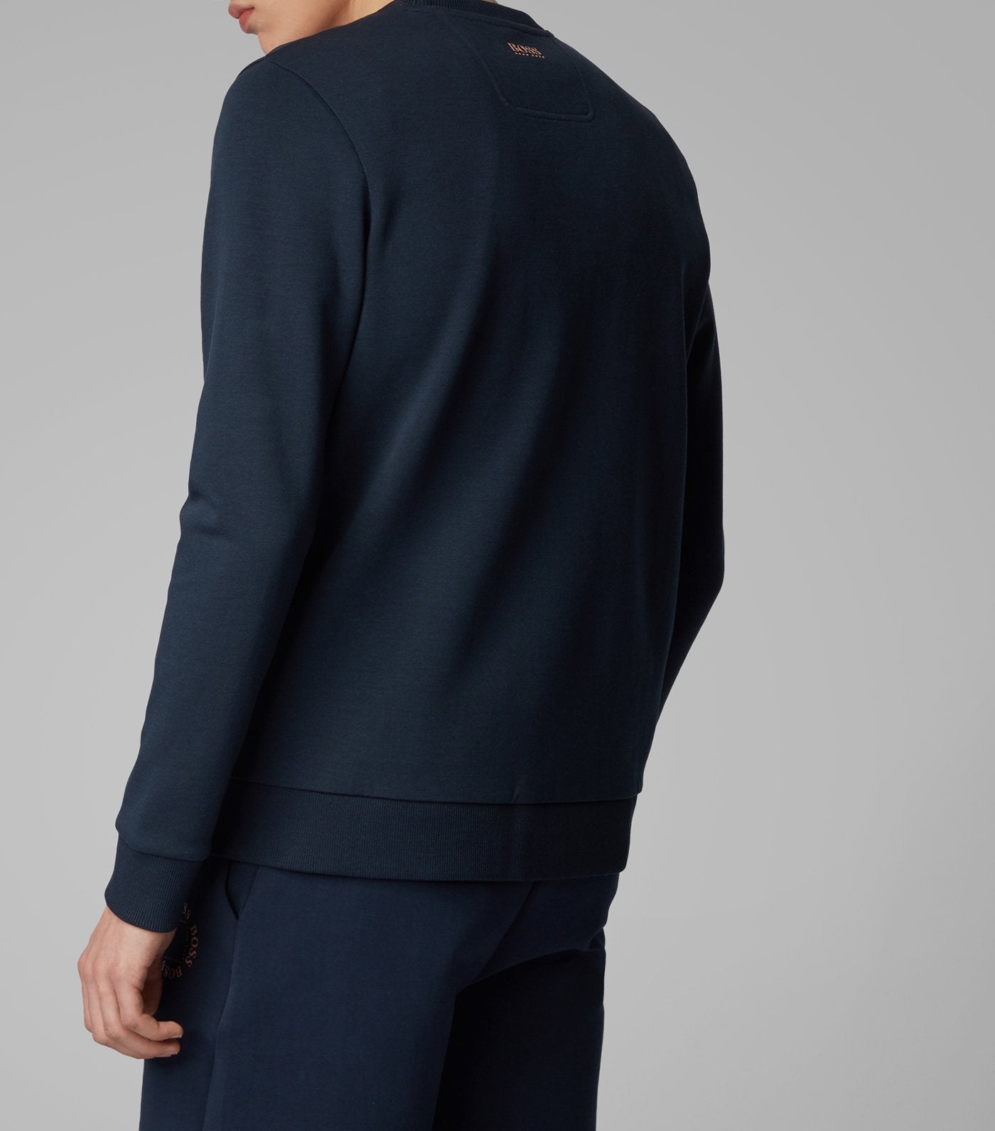 Salbo Circle Double-Faced Sweatshirt Dark Blue