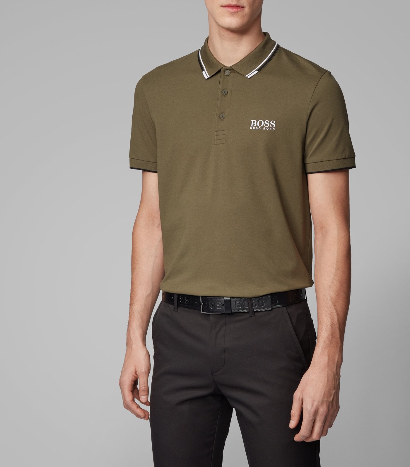 Paddy Pro Piqué Quick-Dry Polo Shirt Dark Green