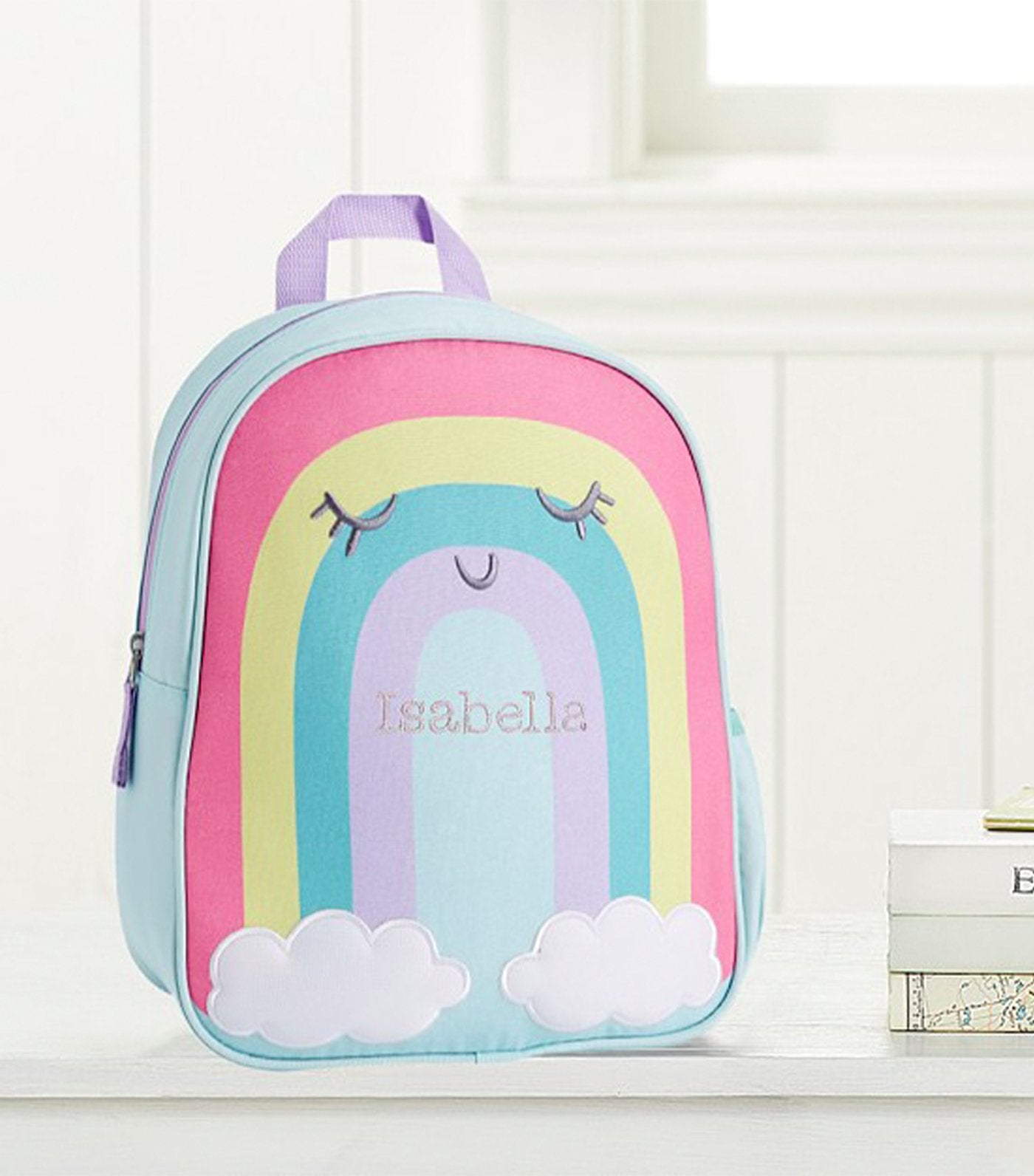 pottery barn kids rainbow little critters backpack