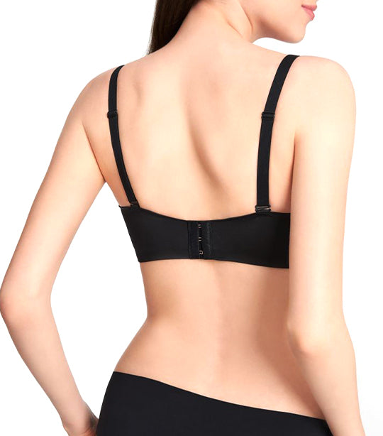 Essential Non-wired PushUp Bra Black