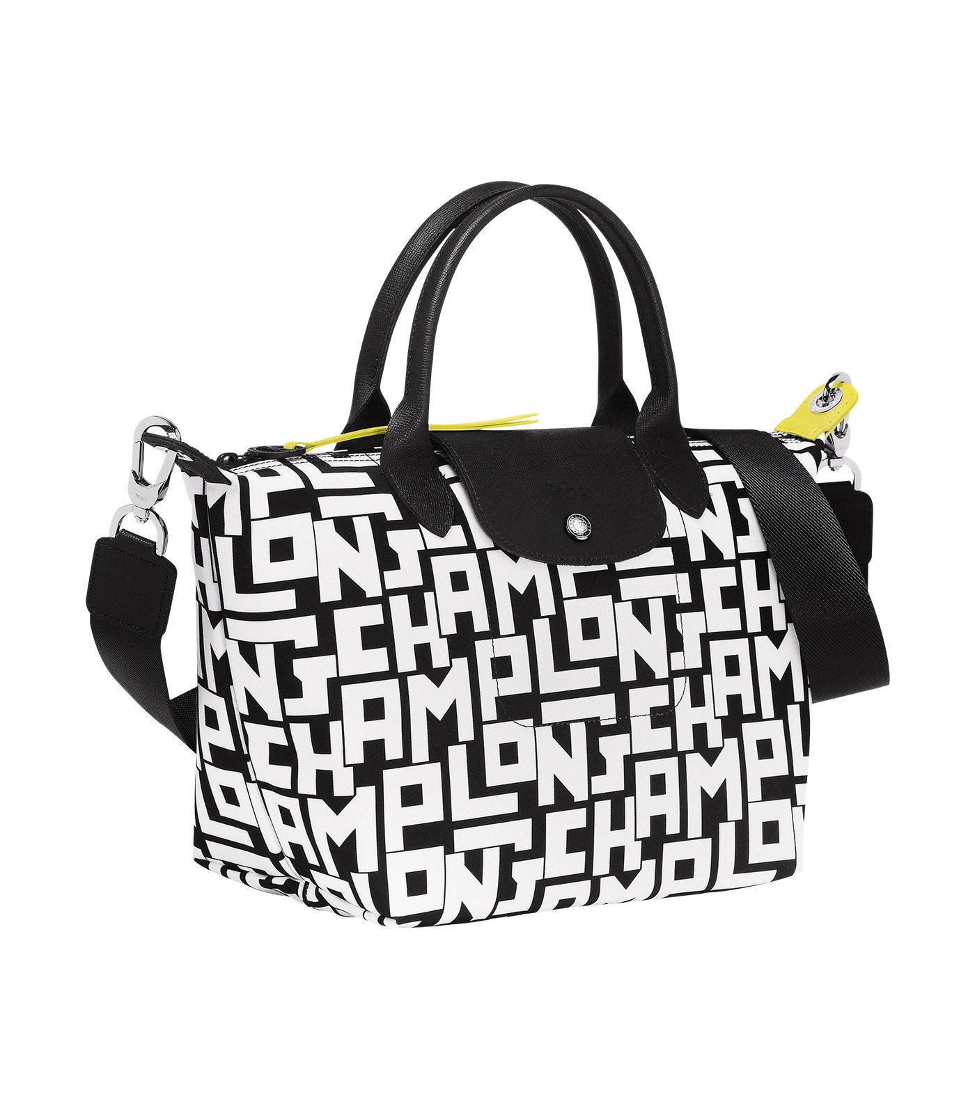 Le Pliage LGP Top-Handle S Black and White