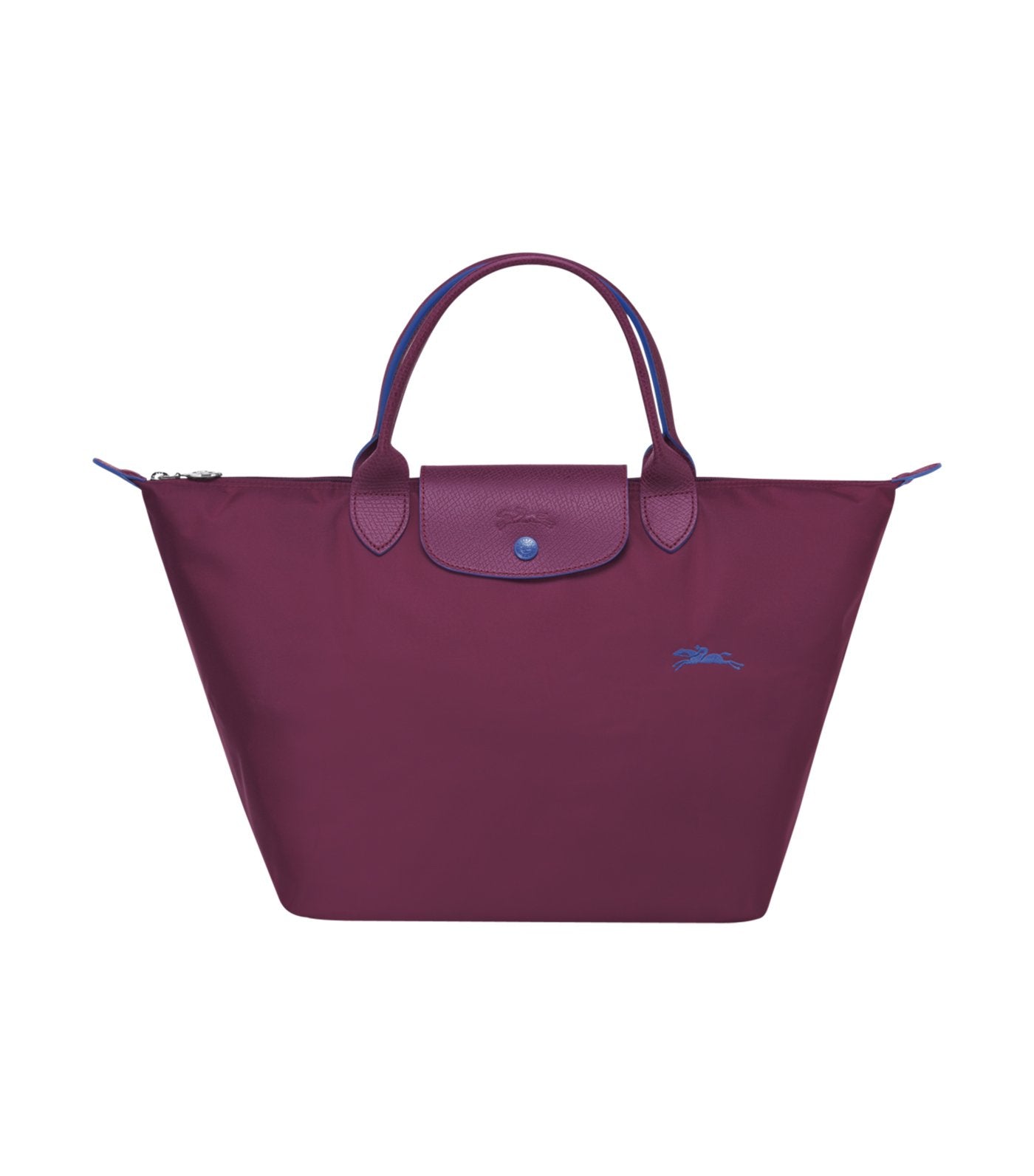 Le Pliage Club Top-Handle M Plum