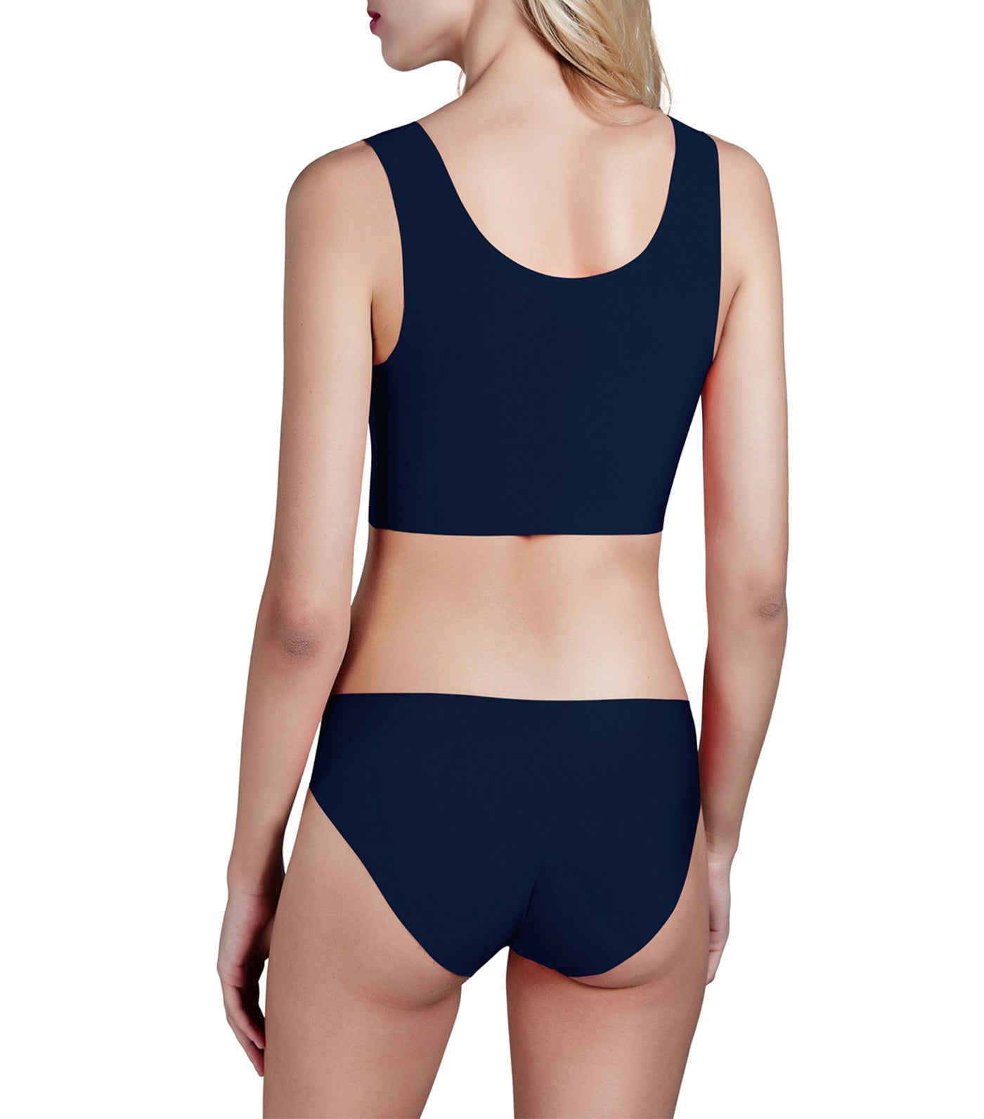sloggi ZERO Feel Pull-On Bra Navy Blue