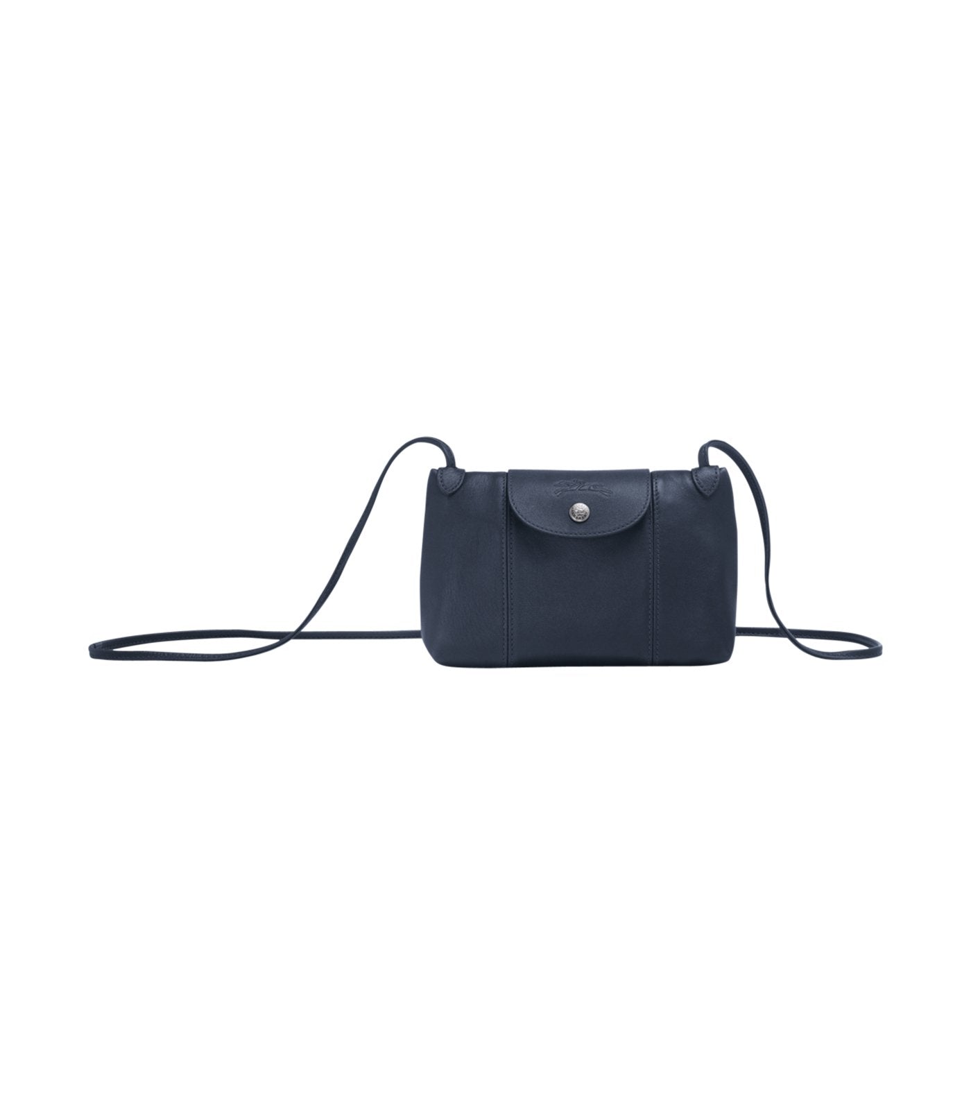 Le Pliage Cuir Crossbody Navy