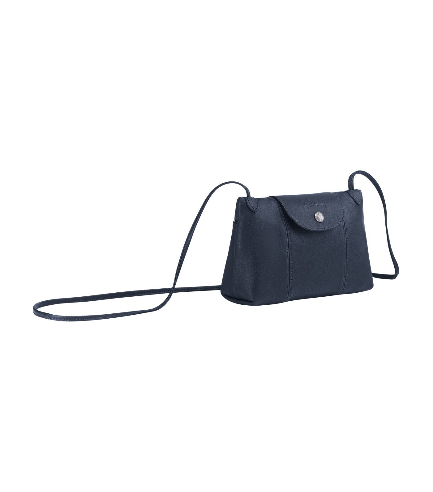 Le Pliage Cuir Crossbody Navy
