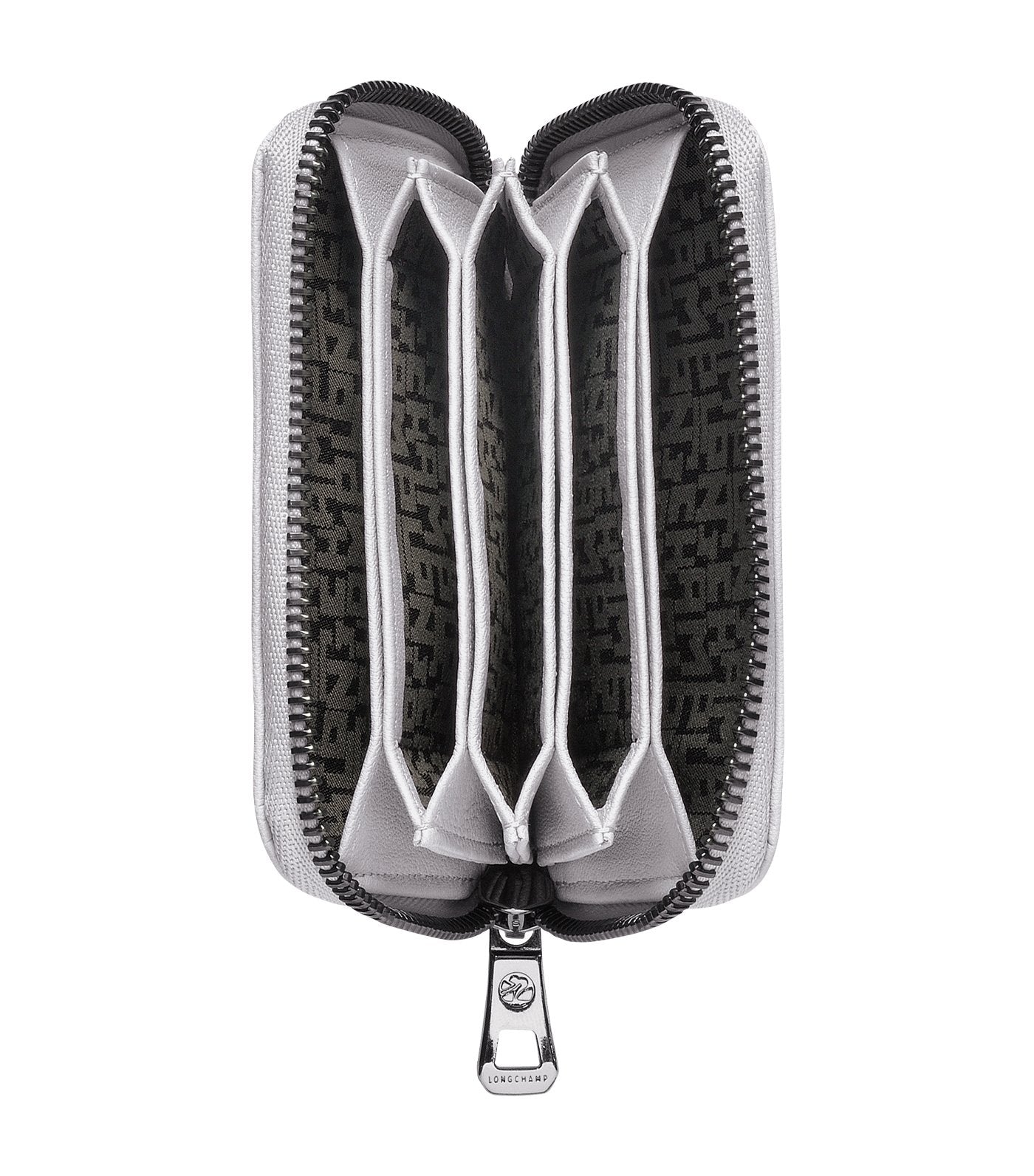 Le Pliage Cuir Cardholder Gray