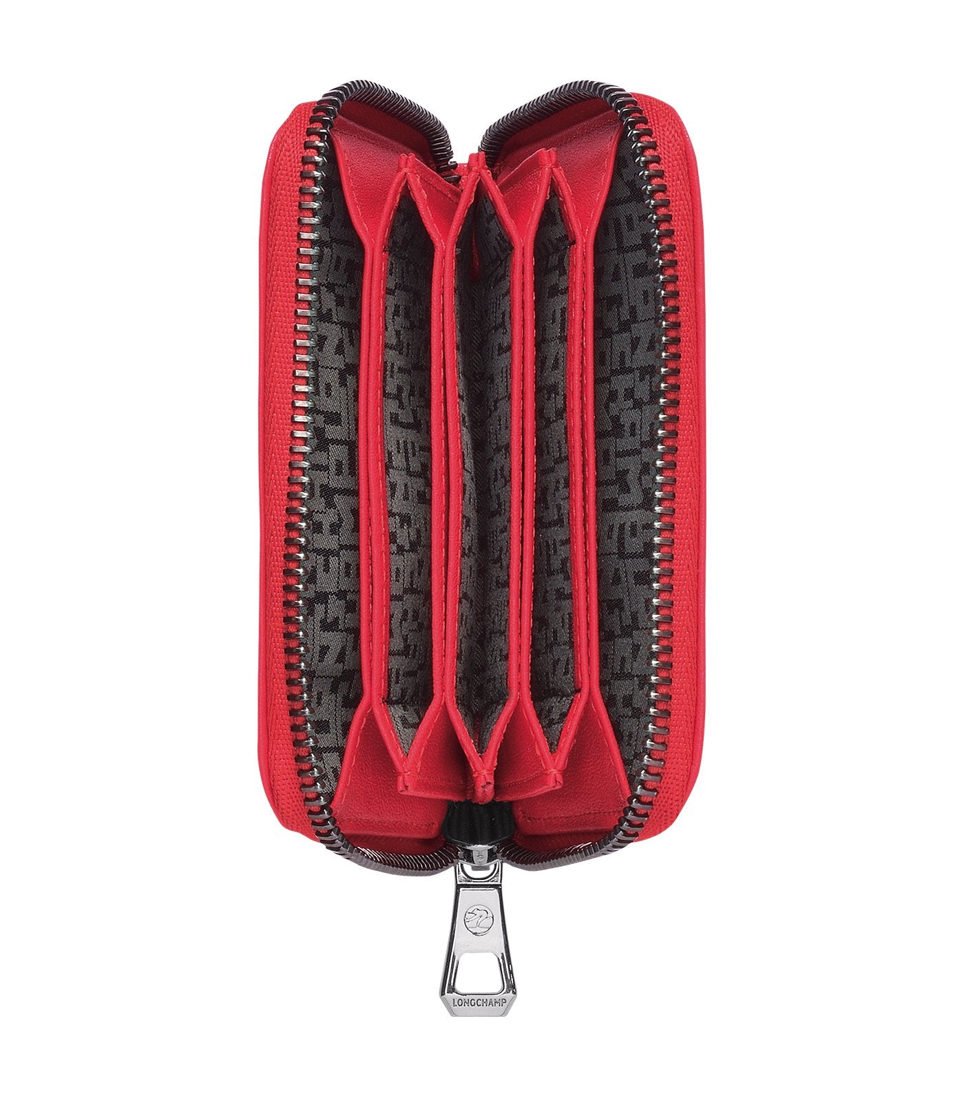 Le Pliage Cuir Cardholder Red