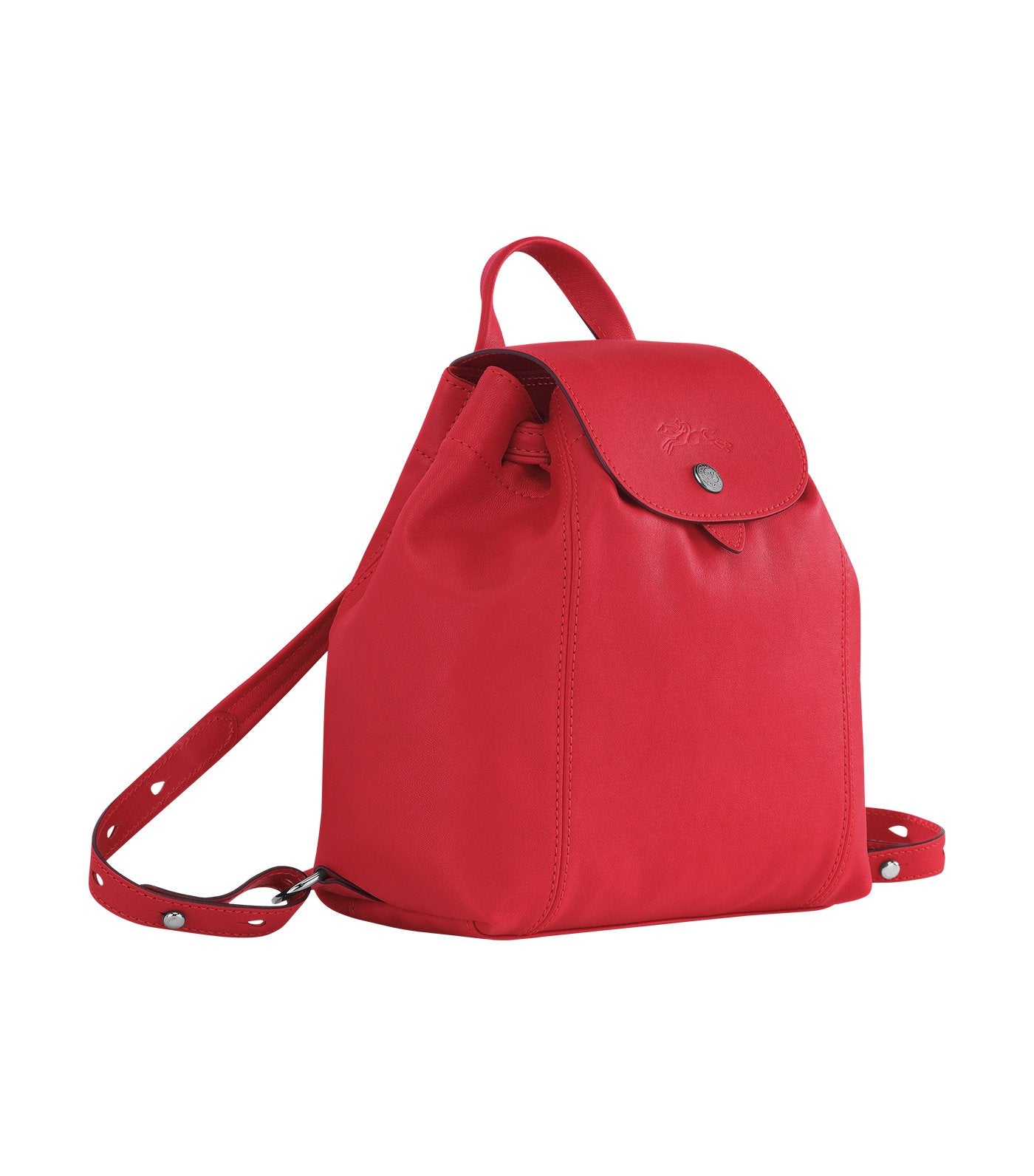 Le Pliage Cuir Backpack XS Red