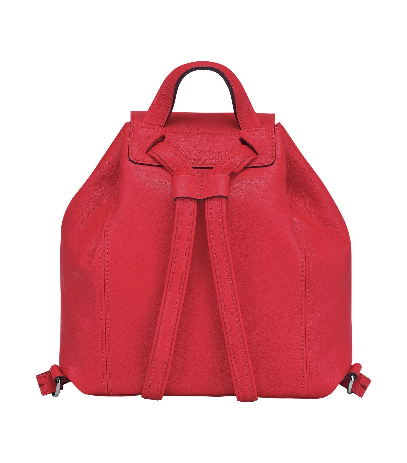 Le Pliage Cuir Backpack XS Red