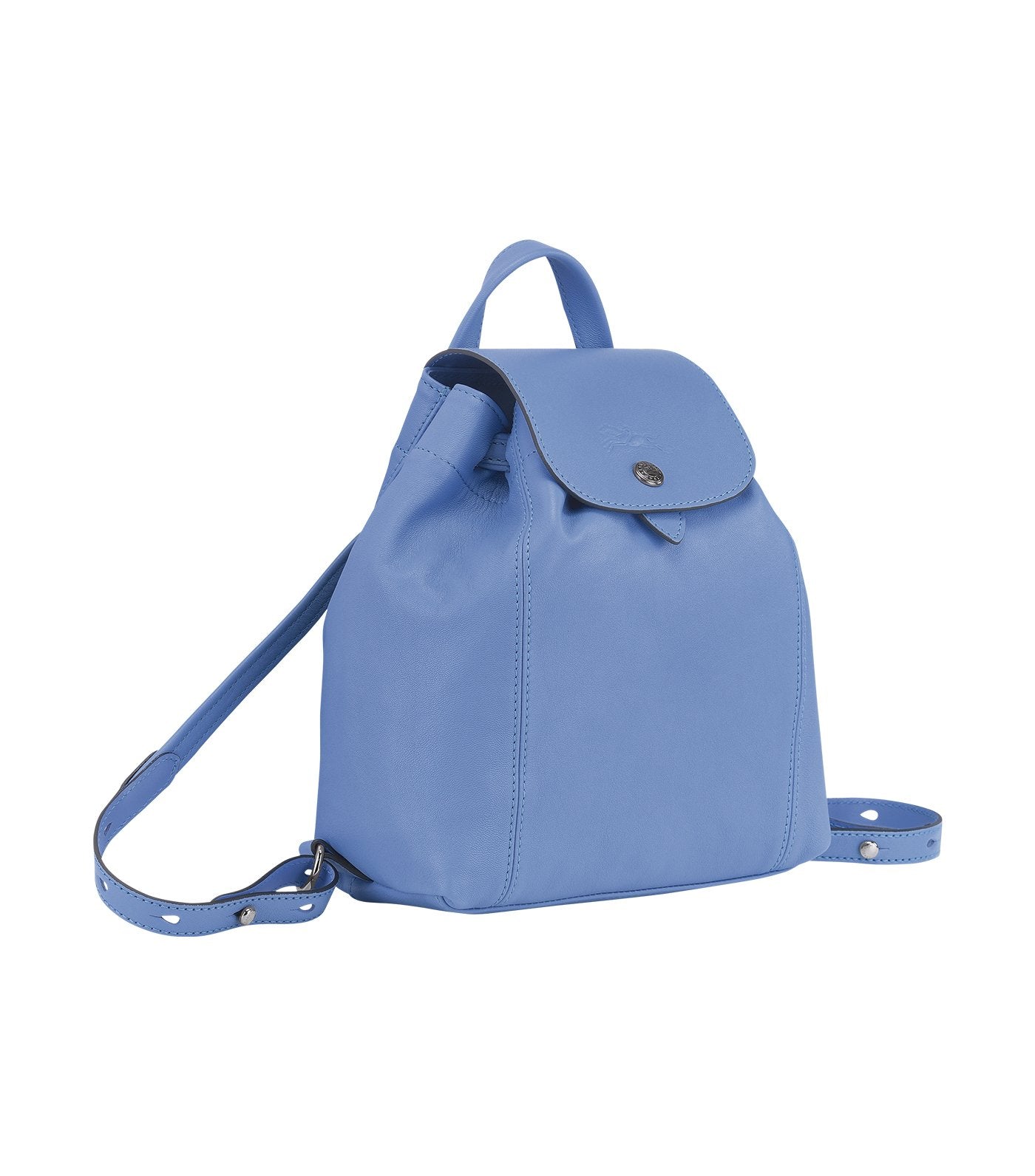 Le Pliage Cuir Backpack XS Blue