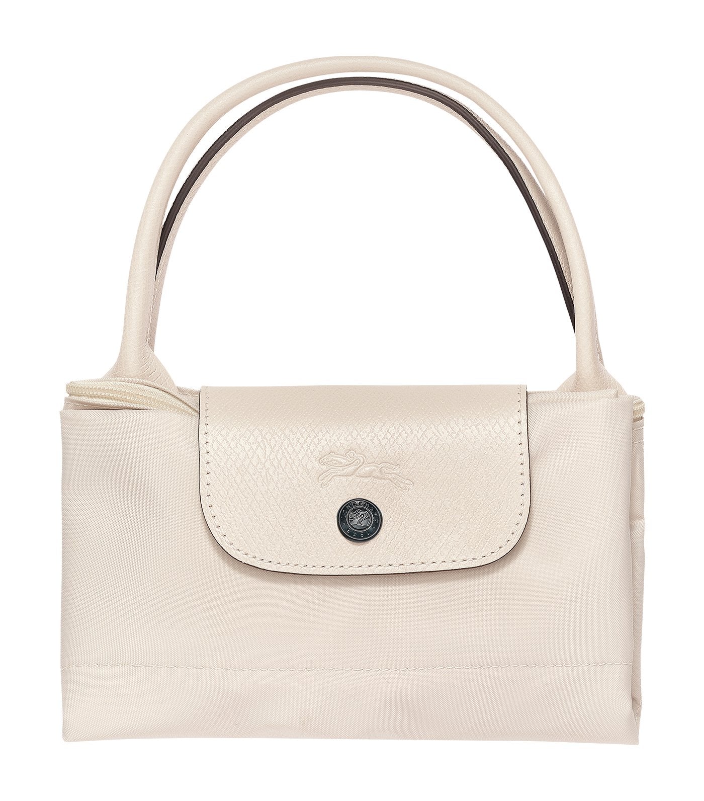 Le Pliage Club Top Handle Bag M Chalk