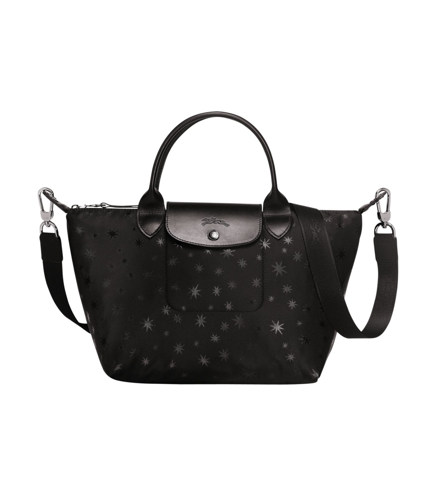 Le Pliage Etoiles Top-Handle Bag S Black