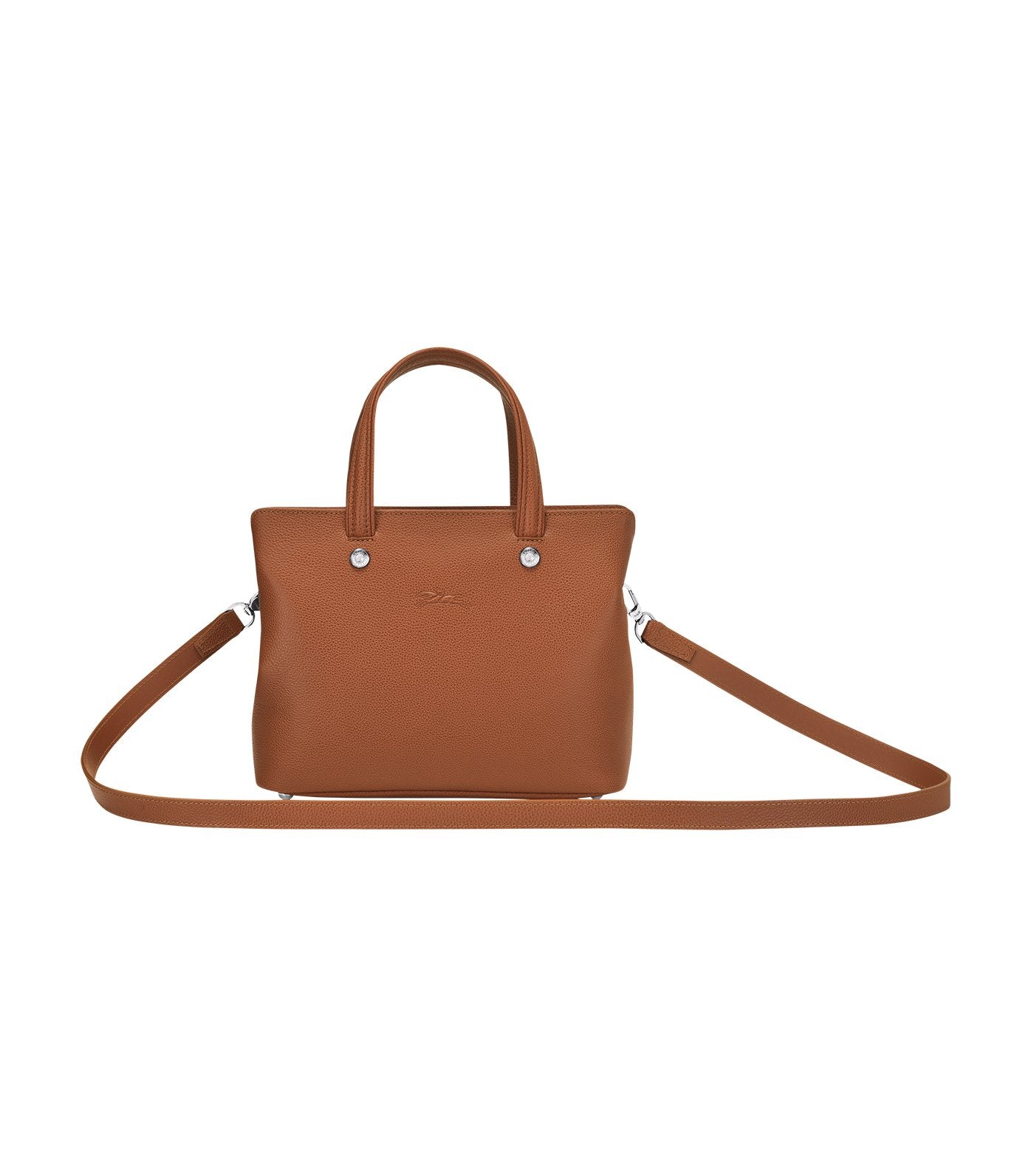 Le Foulonné Top-Handle Bag S Caramel