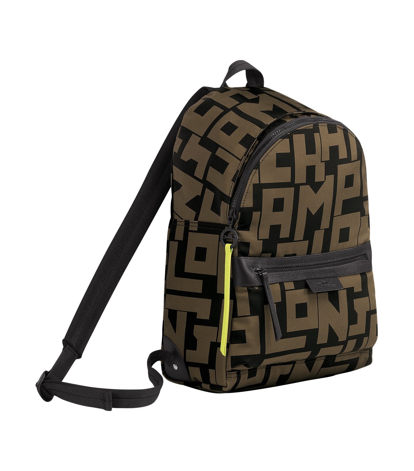 Le Pliage LGP Backpack M Black and Khaki