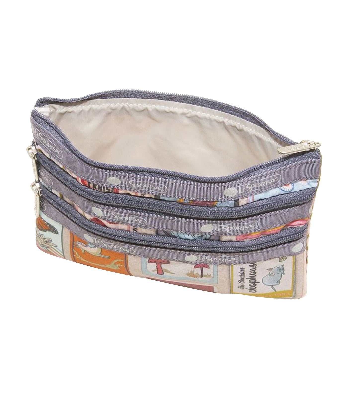 3-Zip Cosmetic Case Perfect Match
