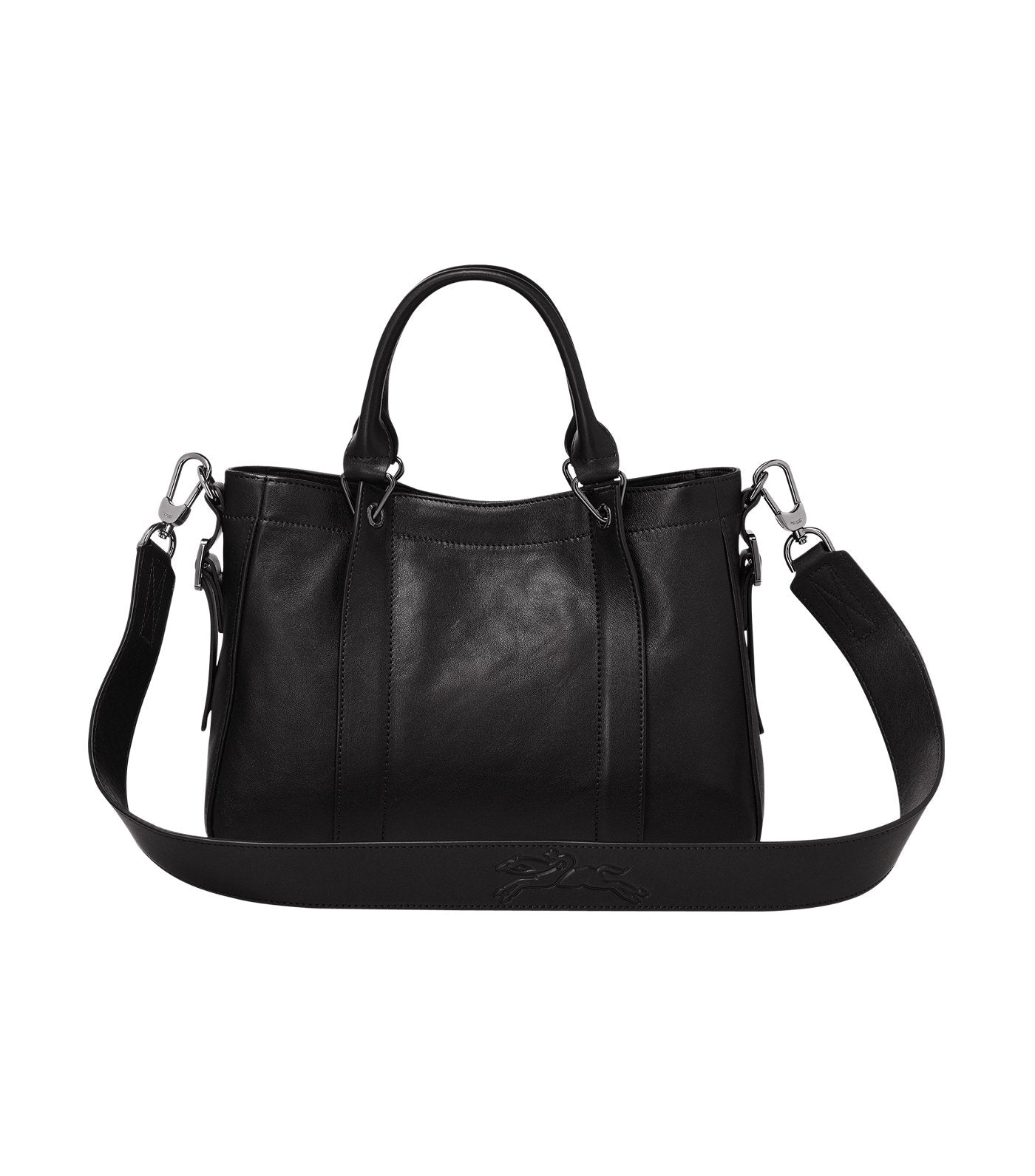 3D Rock Tote Bag S Black