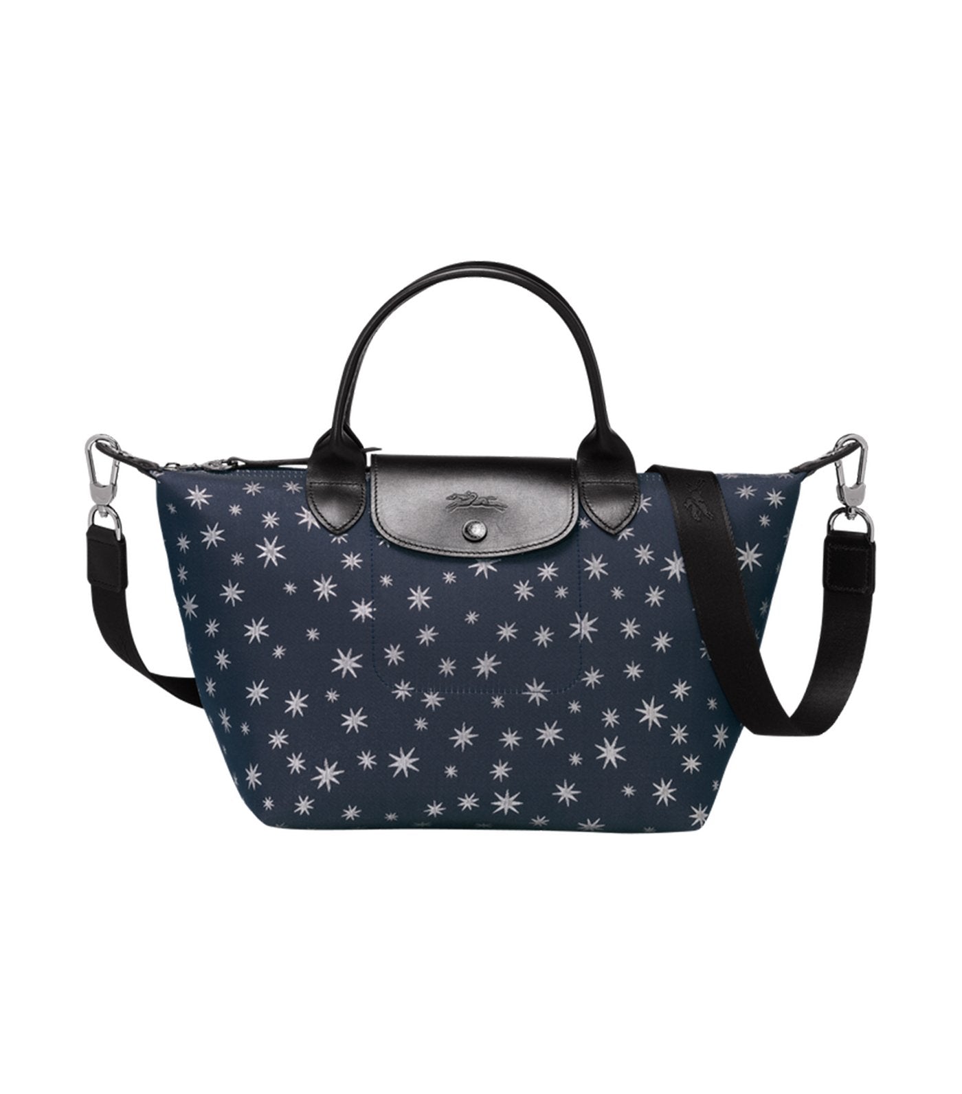 Le Pliage Etoiles Top-Handle Bag S Pilot Blue