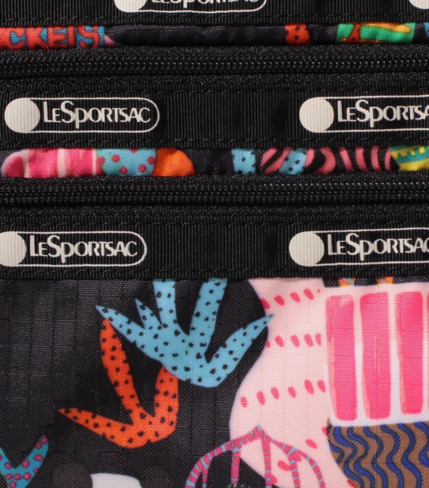 3-Zip Cosmetic Case Midnight Menagerie