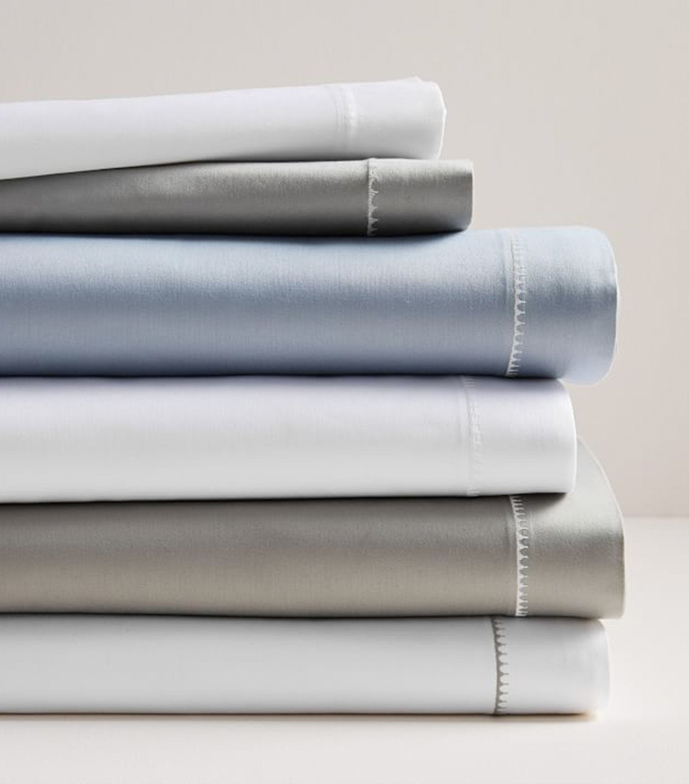 400 Thread Count Organic Sateen Sheet Set - Platinum