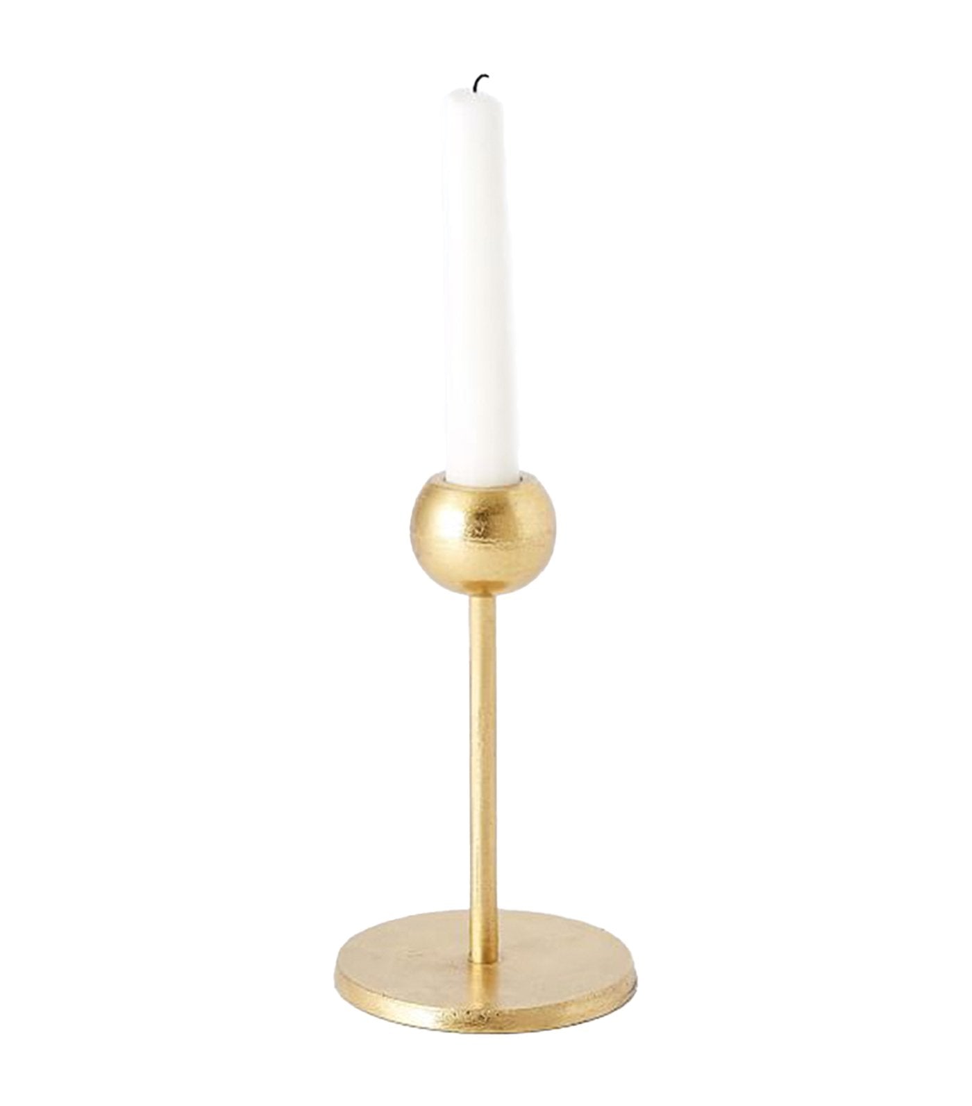 West Elm Aaron Probyn Brass Candleholder