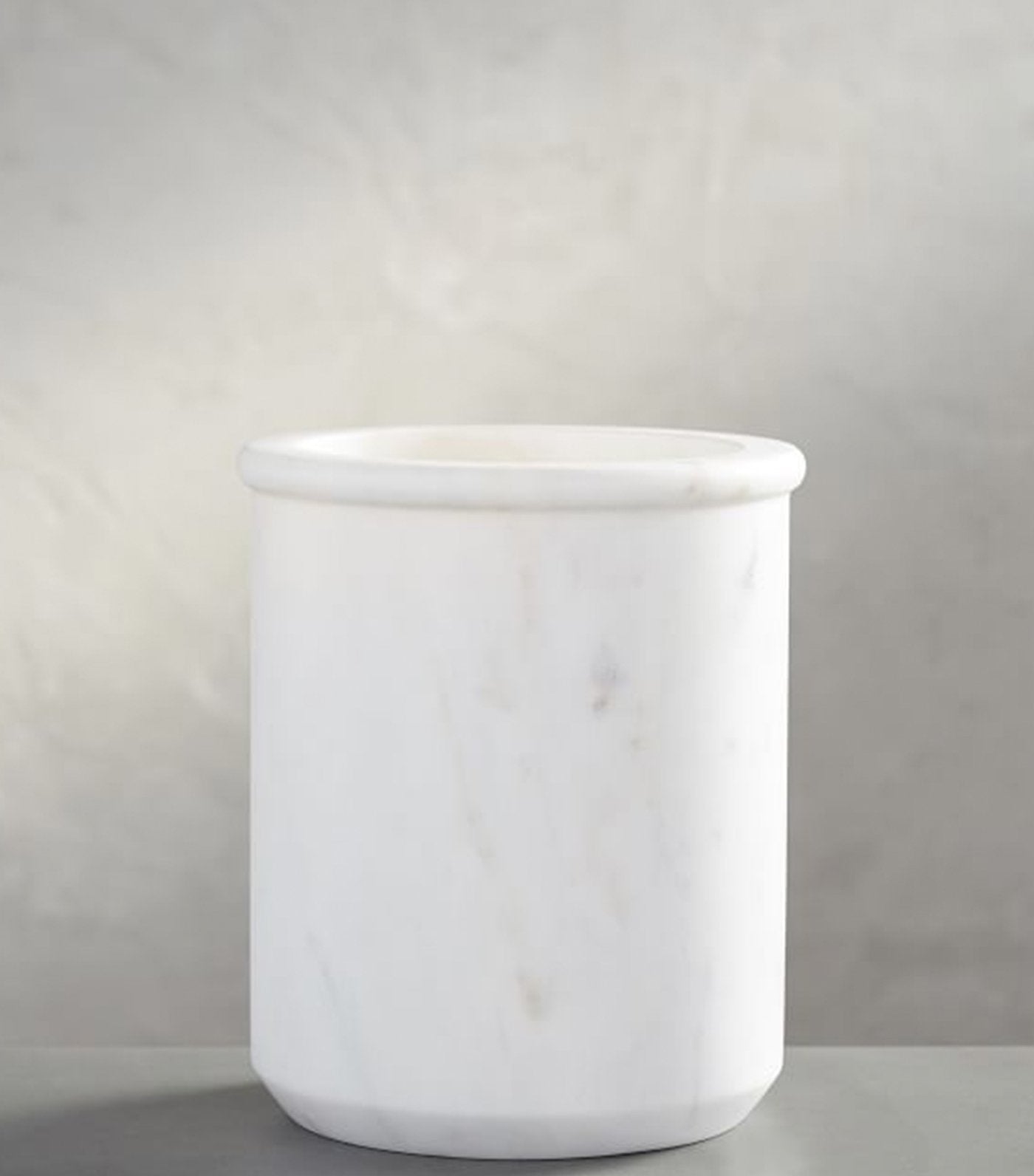 Pottery Barn White Marble Wine Cooler