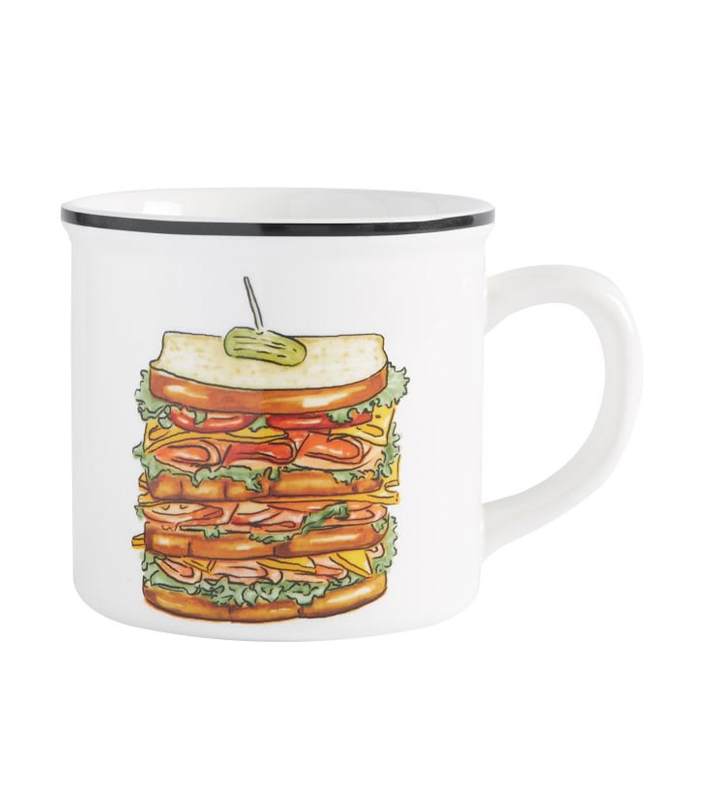 Pottery Barn Friends Collection Joey Doesn't Share Food Mug