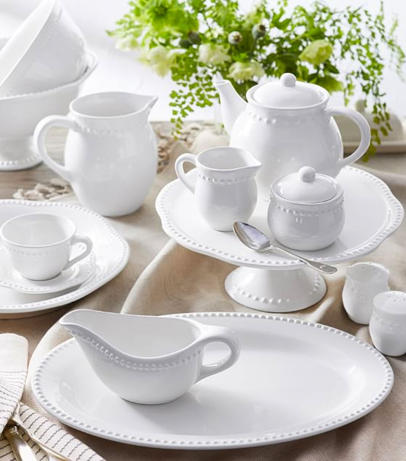 Emma Dinnerware Collection - White