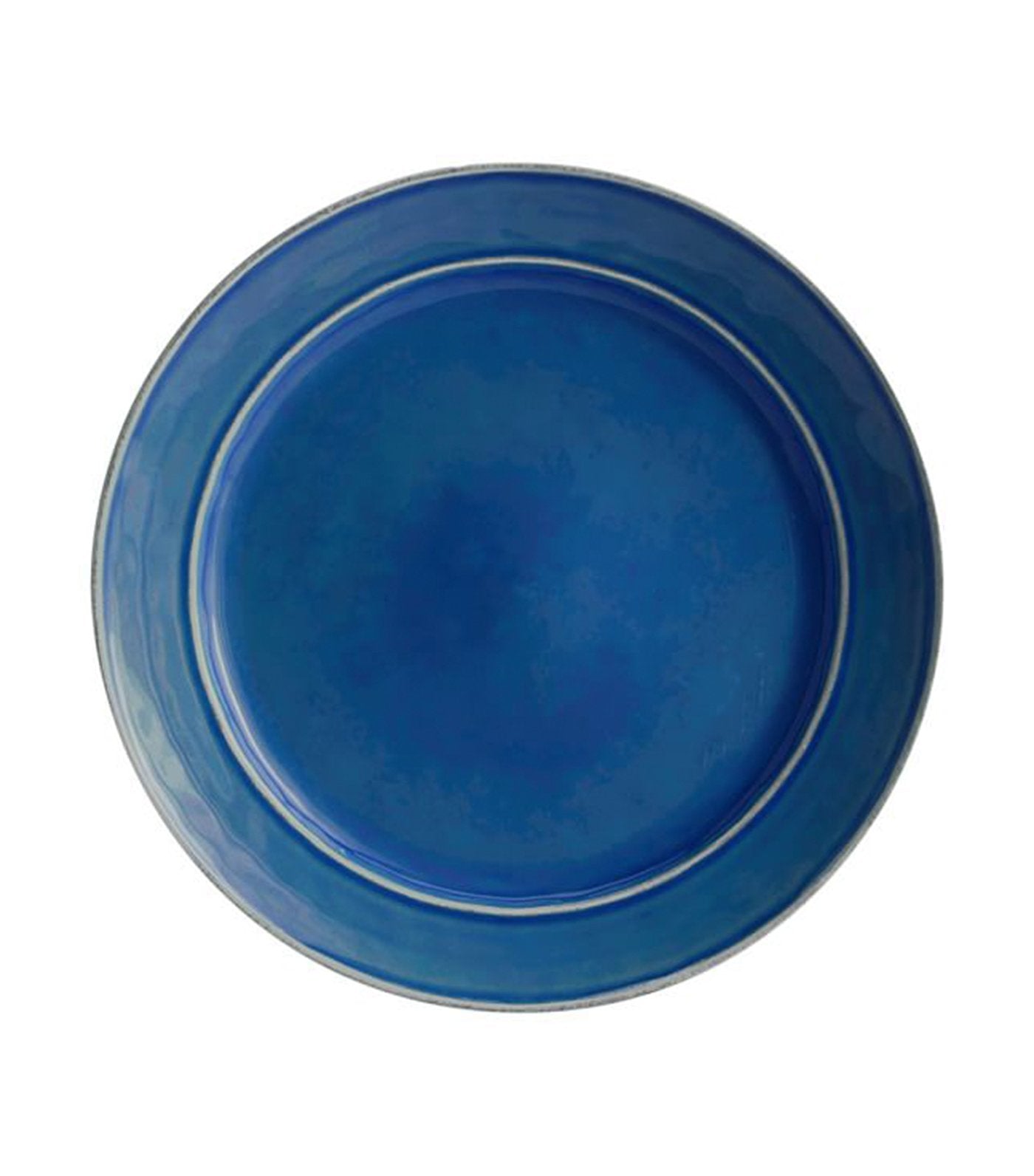 Pottery Barn Cambria Handcrafted Stoneware Salad Plate - Ocean Blue
